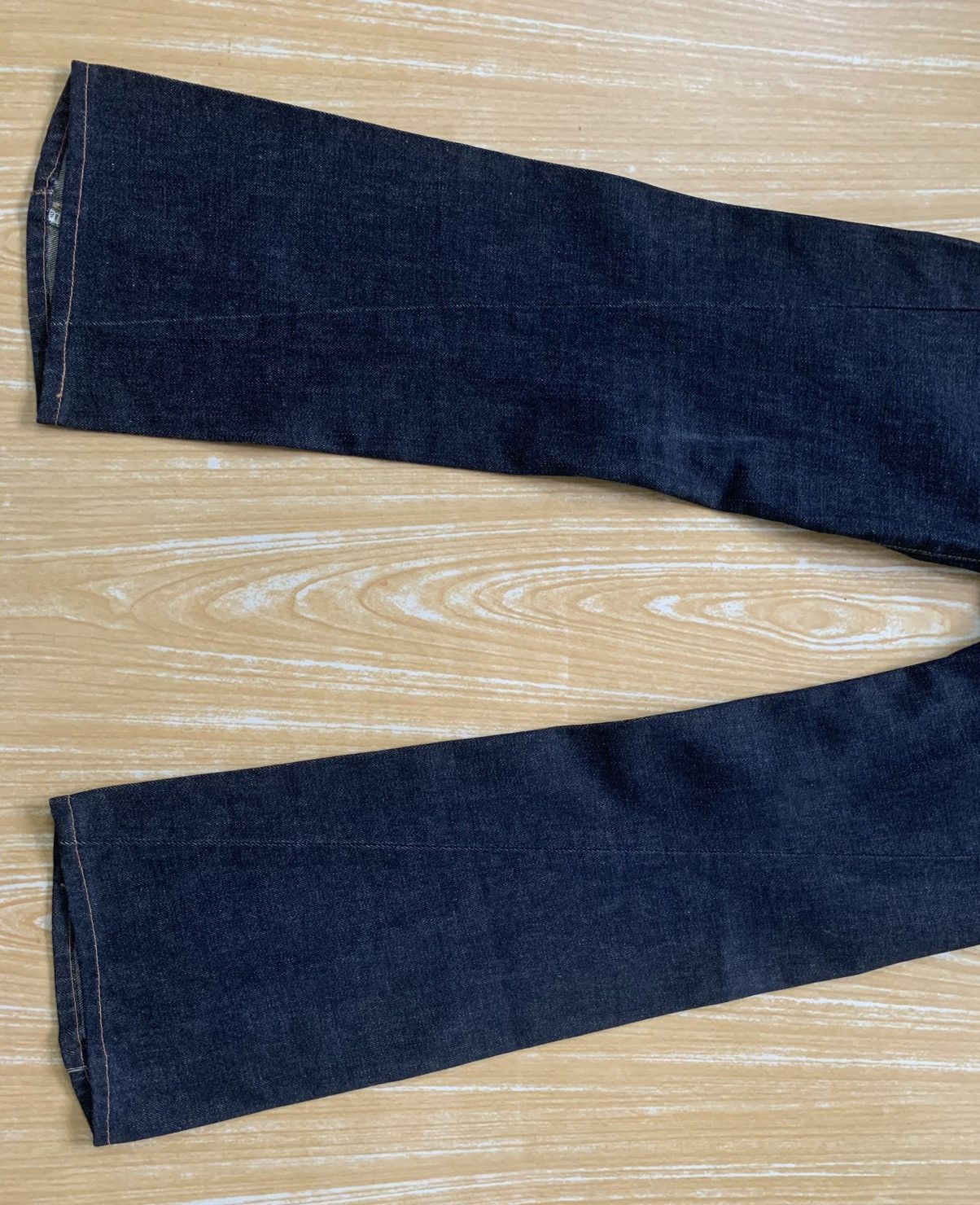 Edwin × Japanese Brand 🔥 Edwin E Function For Youth Flare Denim Jeans Pants Size 25" / US 0 / IT 36 - 15 Thumbnail