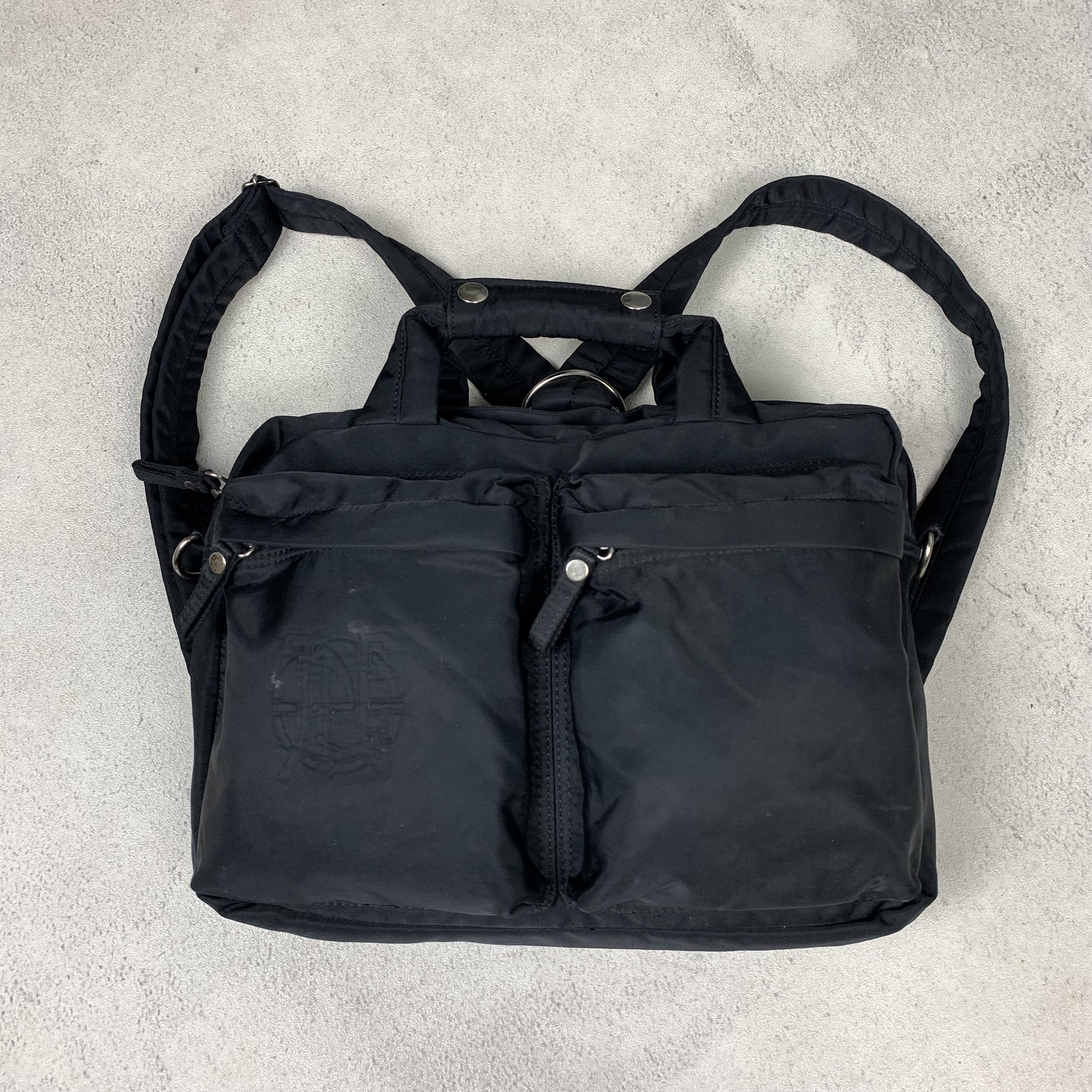 Jpg 2 Way Messenger Bag Nylon Jean Paul Gaultier in Black, Men's