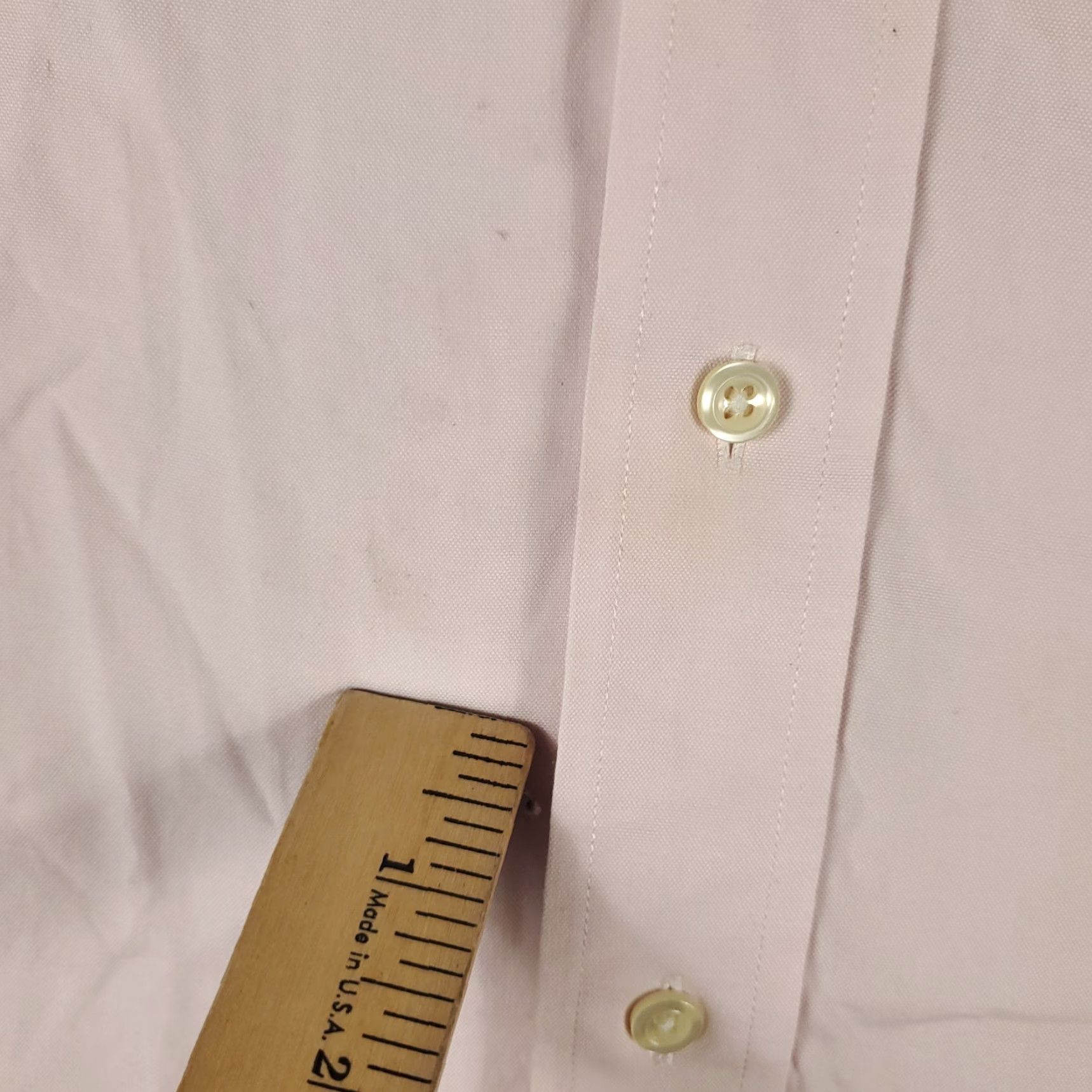 Brooks Brothers Brooks Brothers Dress Shirt Mens Size 18 Pink Long Sleeve Button-Down Classic Size 48R - 3 Thumbnail