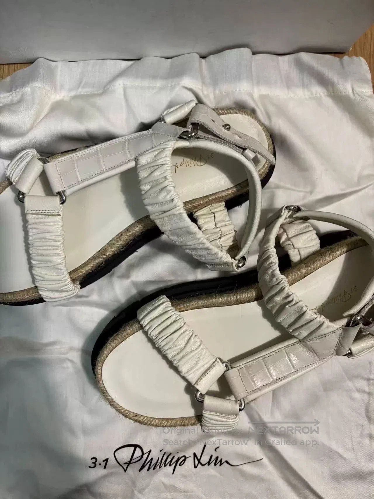 3.1 Phillip Lim 3.1Phillip Lim Dark Platform Samurai Sandals. Size US 5 / IT 35 - 3 Thumbnail