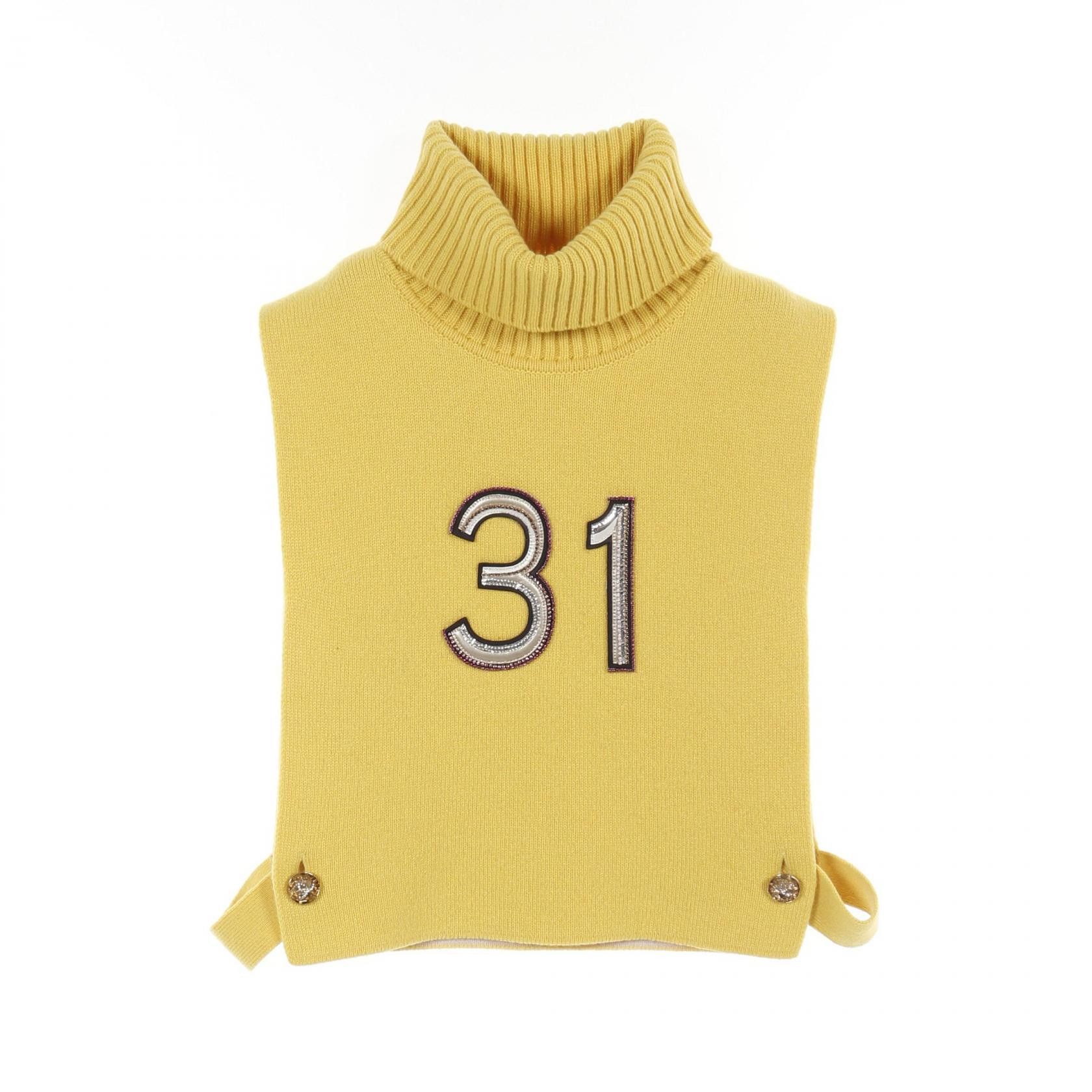 Chanel Chanel Chanel Knit Cashmere Top Natural Material Tops P71617K10291 Size ONE SIZE - 1 Thumbnail