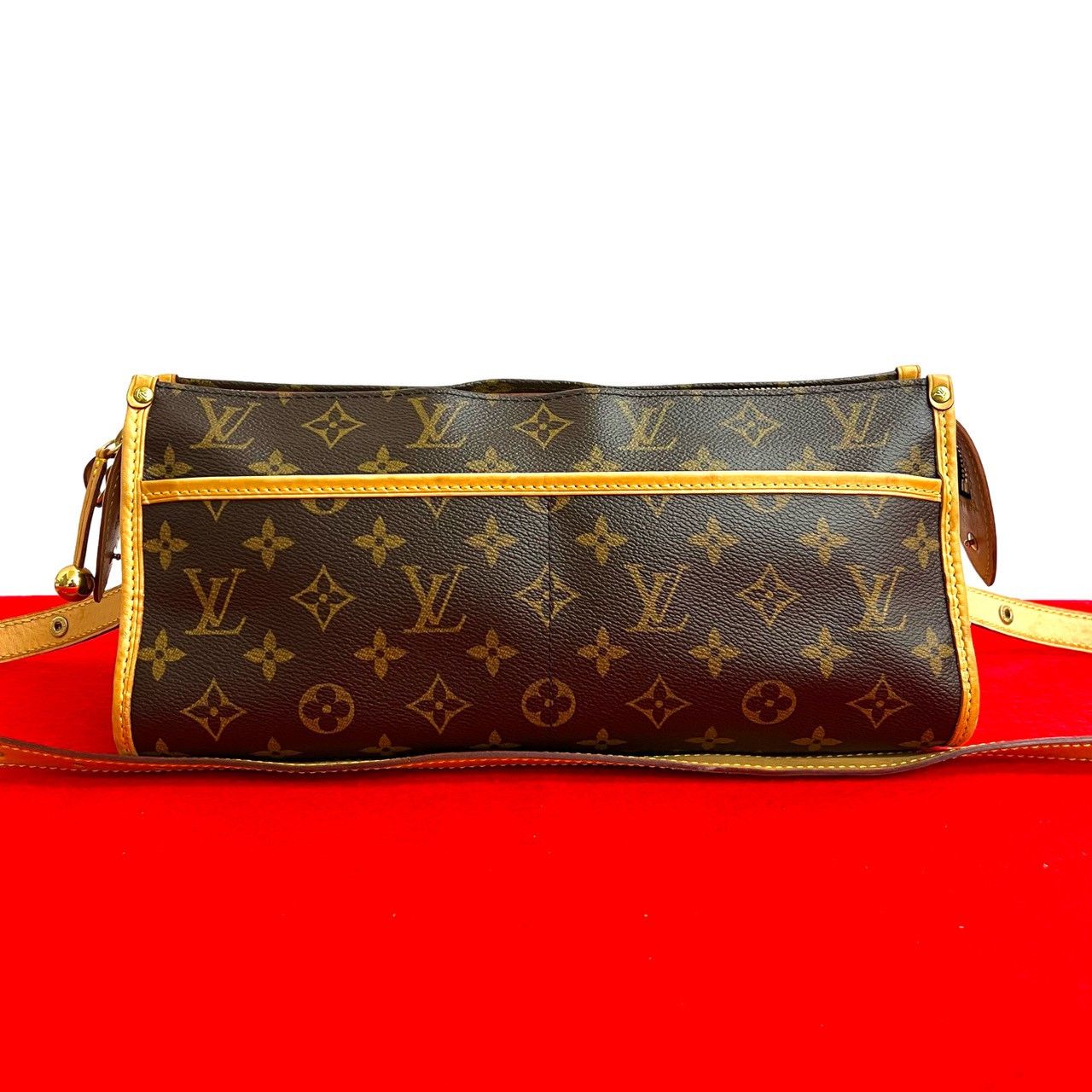 Louis Vuitton Louis Vuitton Louis Vuitton Popincourt Long Monogram Leather Shoulder Bag Canvas Shoulder Bag DUTY FREE for USA Size ONE SIZE - 1 Thumbnail
