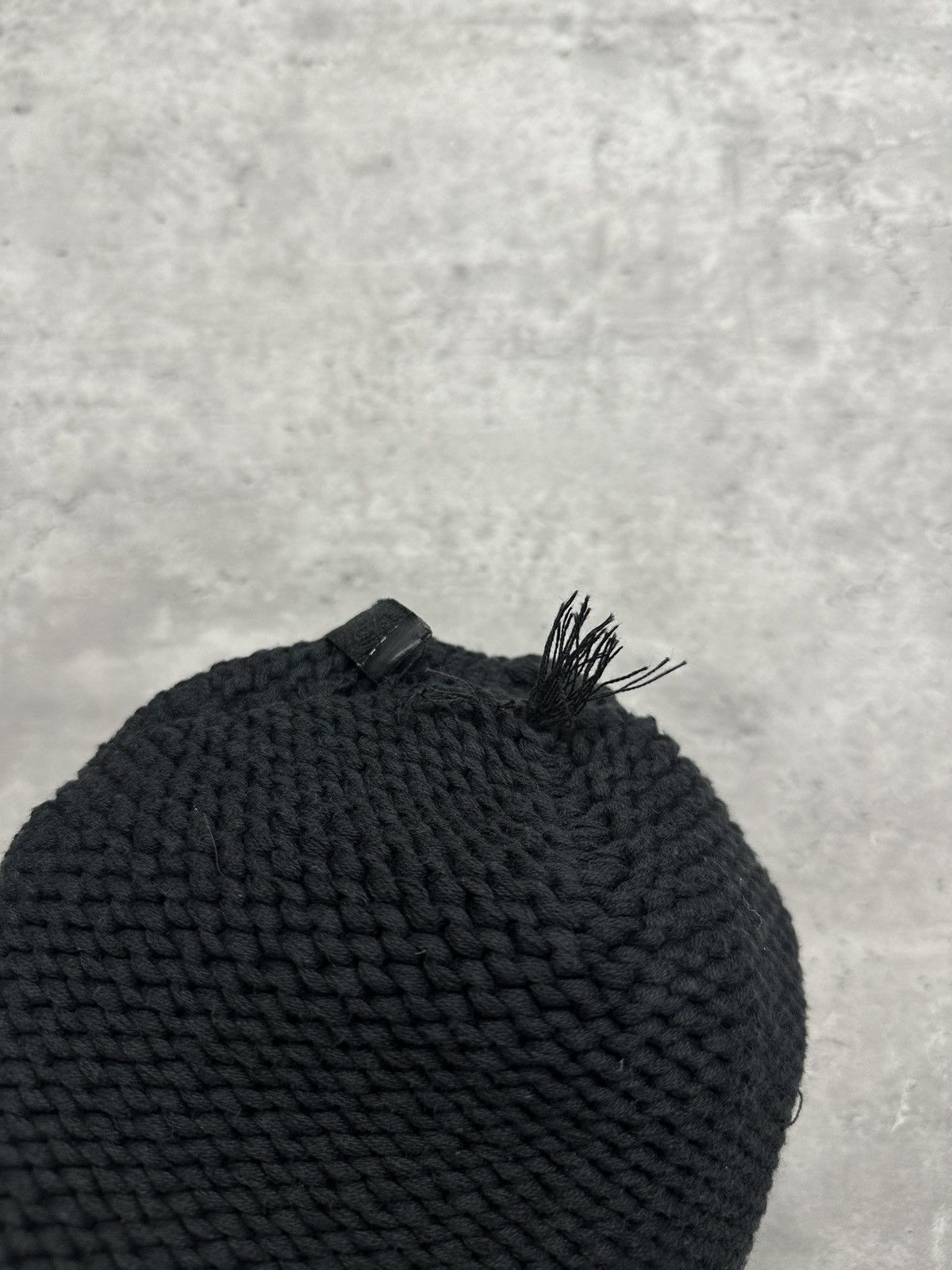 Chrome Hearts Chrome Hearts Vintage Rolling Stones Lips Beanie Faded Black Size ONE SIZE - 8 Thumbnail