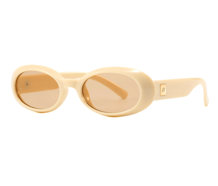 Vintage Vintage Cat-Eye Avant Garde Oval Streamline Sunglasses Rave Size ONE SIZE - 1 Thumbnail