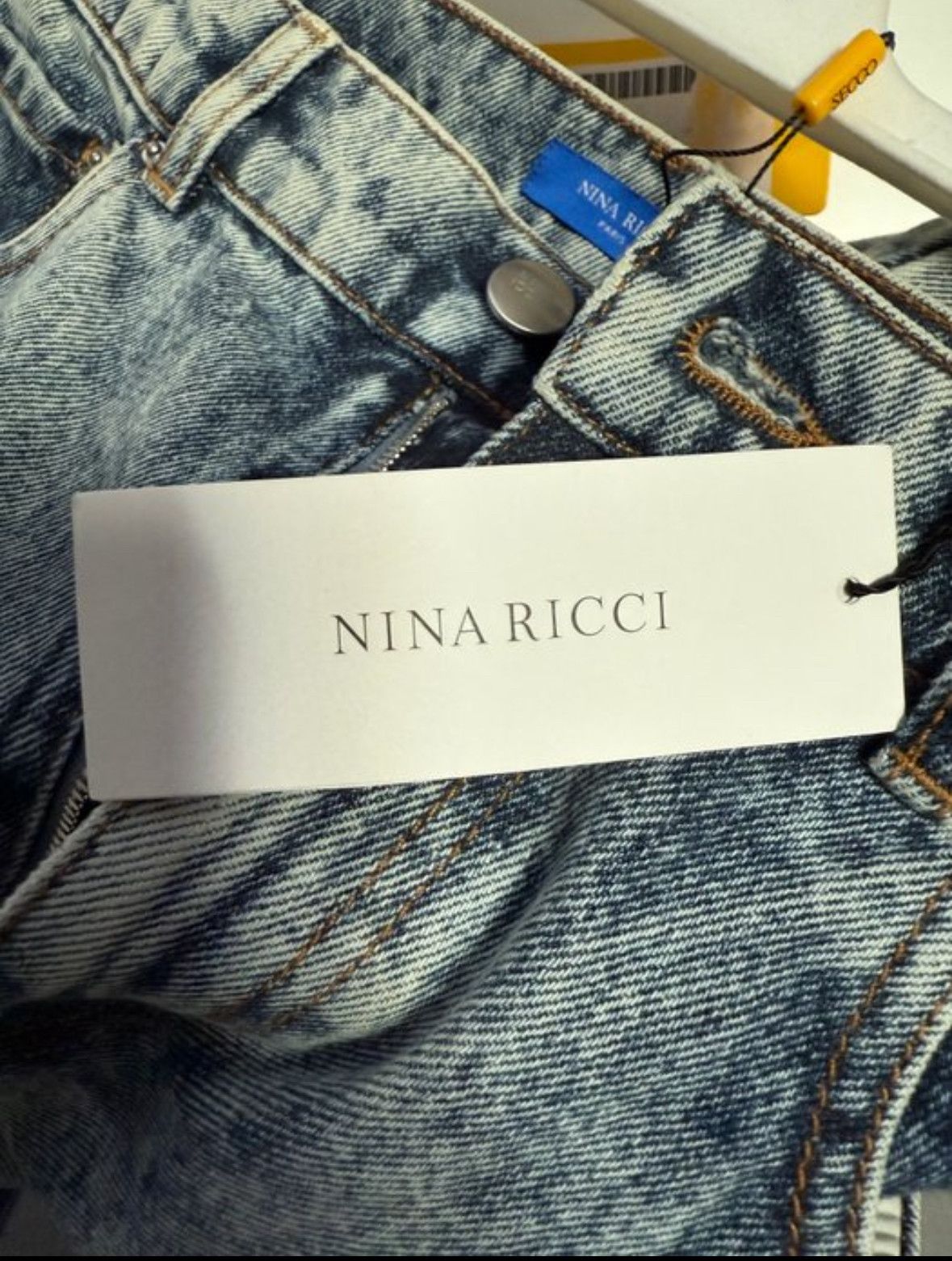 Nina Ricci Straight jeans Size 38" / US 16 / IT 52 - 7 Thumbnail