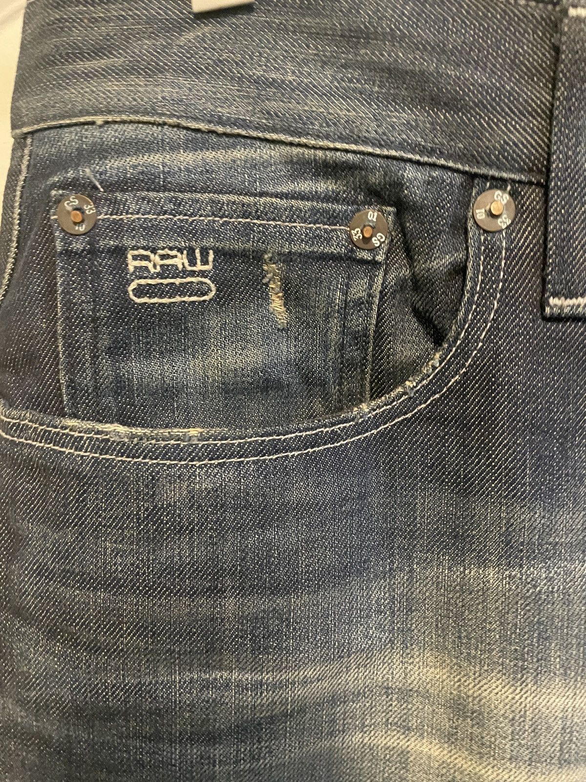 G-Star G-Star Raw 3301 Denim Jeans Pants Sz 34’ Size US 34 / EU 50 - 5 Thumbnail