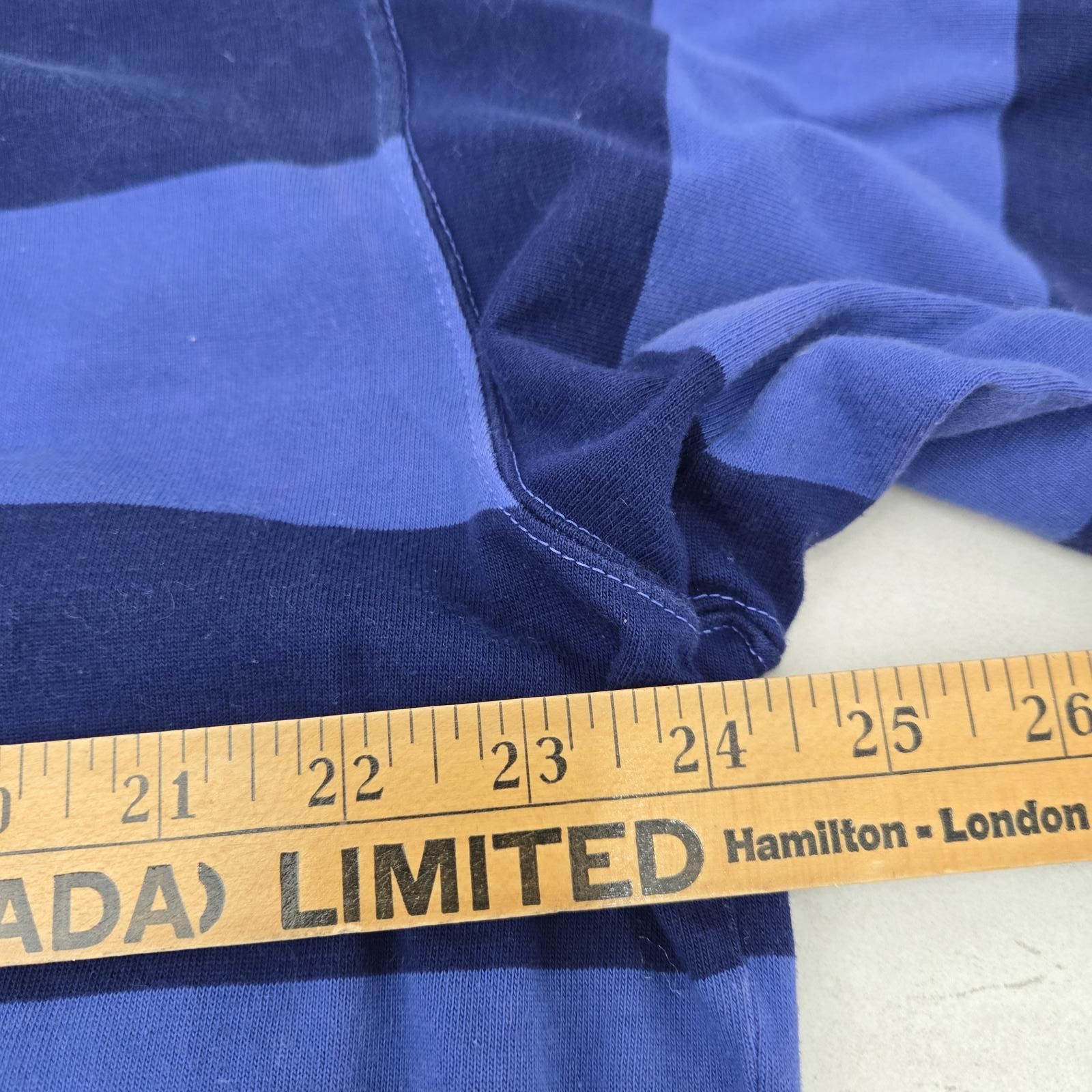 Valentino Vintage Valentino Shirt Cotton Men's Large Blue Crew Neck Size US L / EU 52-54 / 3 - 7 Thumbnail