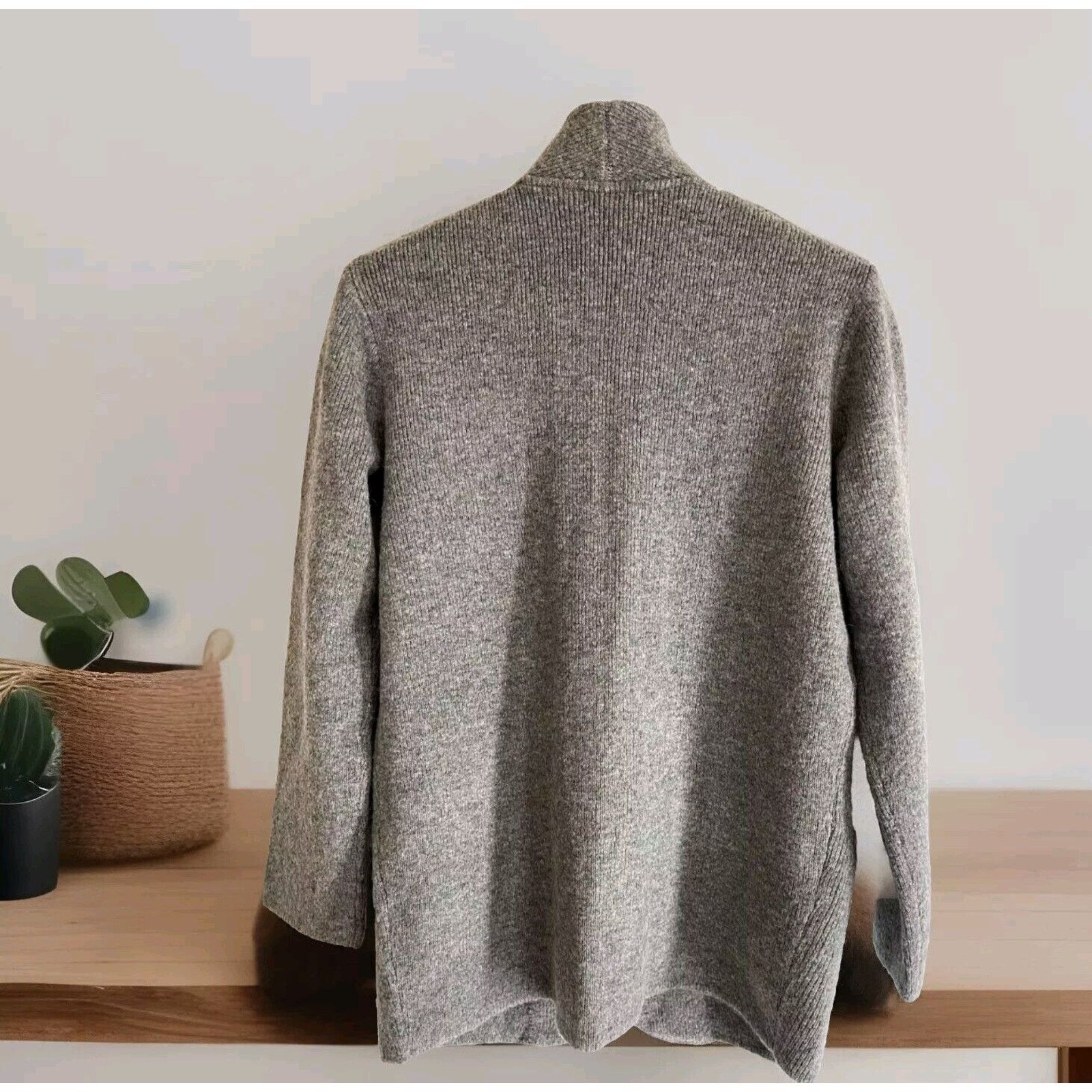 J.Crew J Crew Cocoon BA551 Cardigan Merino Wool Alpaca Blend XL Size XL / US 12-14 / IT 48-50 - 2 Thumbnail