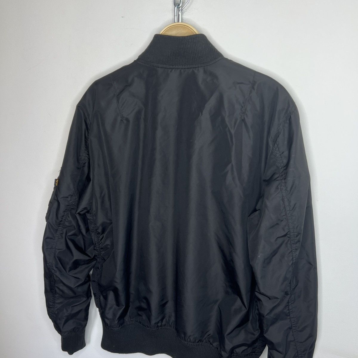 Alpha Industries Alpha Industries Bomber Jacket MA-1 Black Nylon L size Size US L / EU 52-54 / 3 - 10 Thumbnail