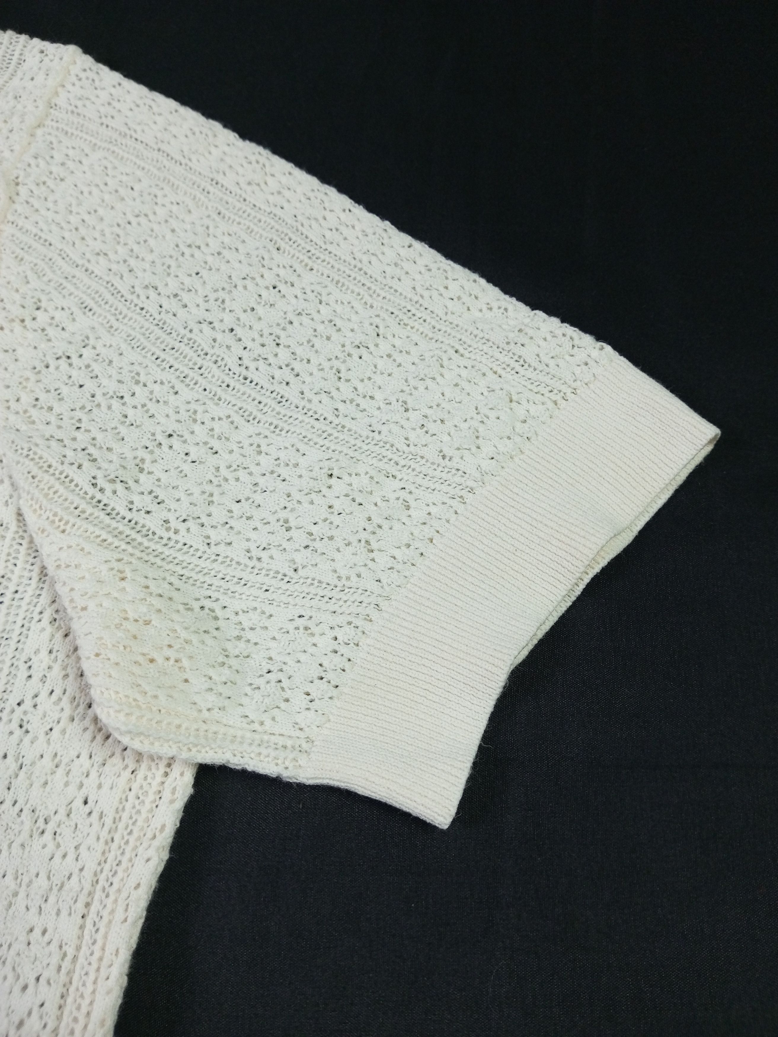 Designer × Japanese Brand × Uniqlo Uniqlo X Ines De La Fressange Mesh T Shirt Size US XXL / EU 58 / 5 - 5 Thumbnail