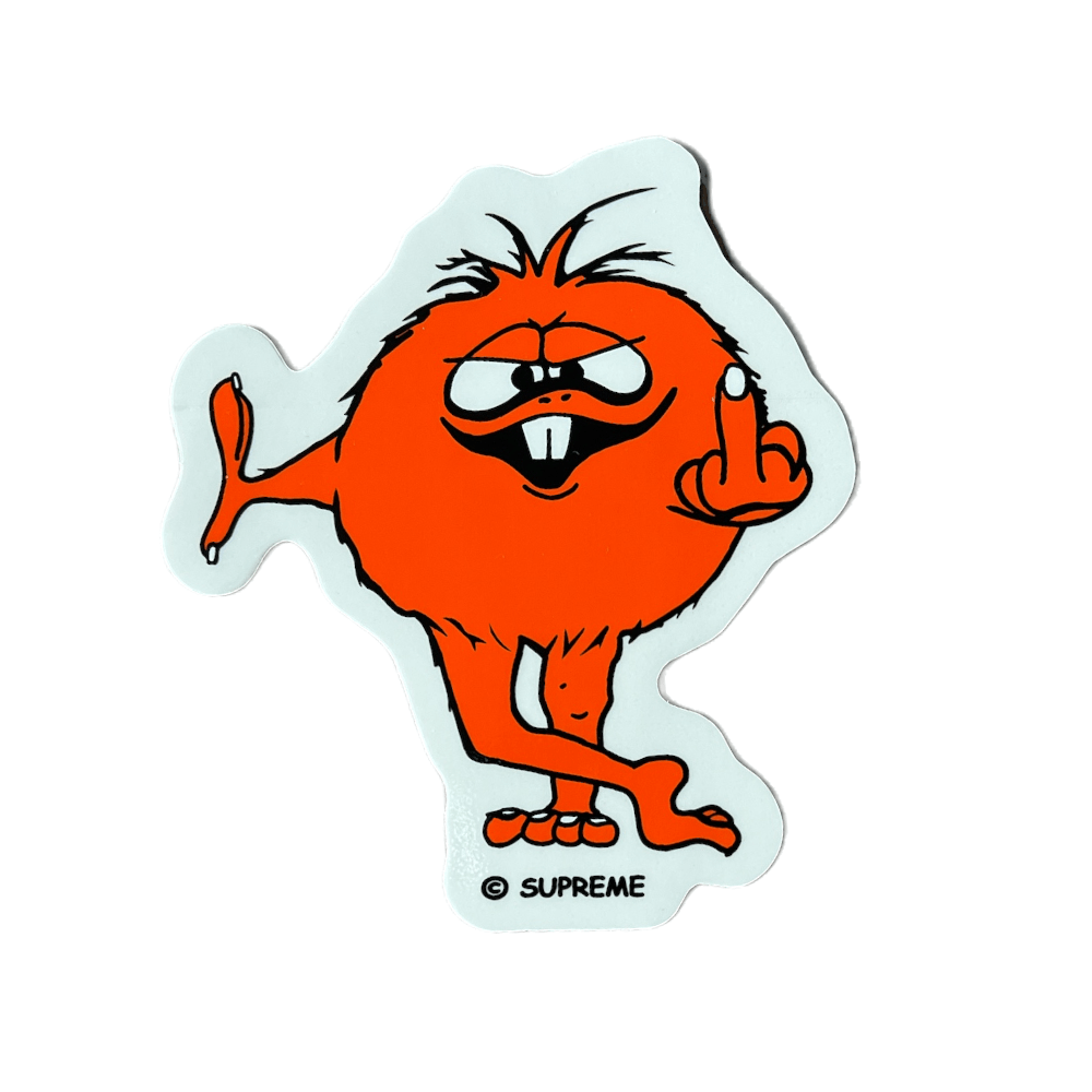 Supreme Supreme Orange Camacho Sticker FW23 Size ONE SIZE - 1 Preview
