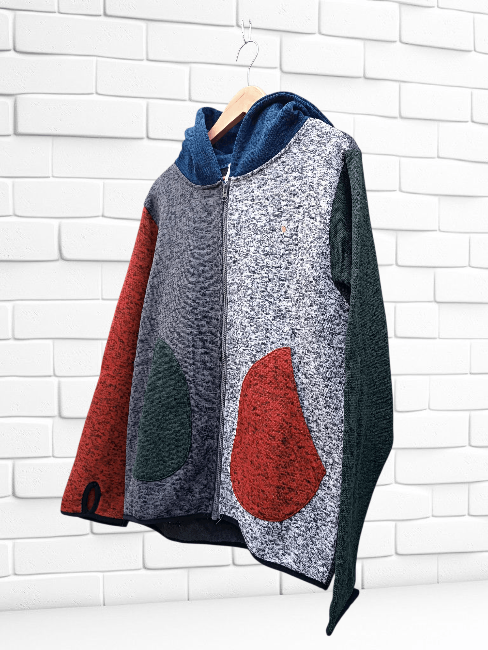 Japanese Brand Vintage Go Slow Caravan Fleece Hoodie Sweater Jacket Size US M / EU 48-50 / 2 - 2 Thumbnail