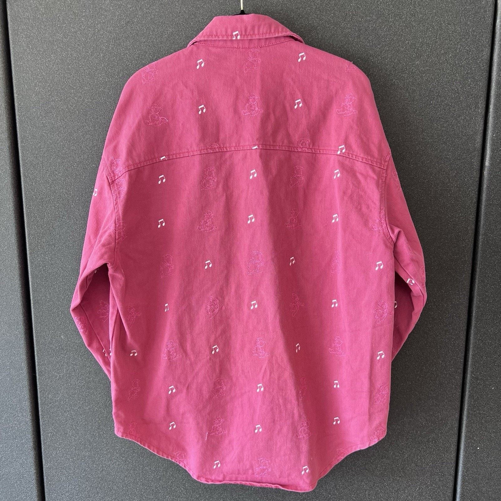Disney Disney x ChinStudio Pink Denim Jacket Three Little Pigs Size US XL / EU 56 / 4 - 2 Thumbnail
