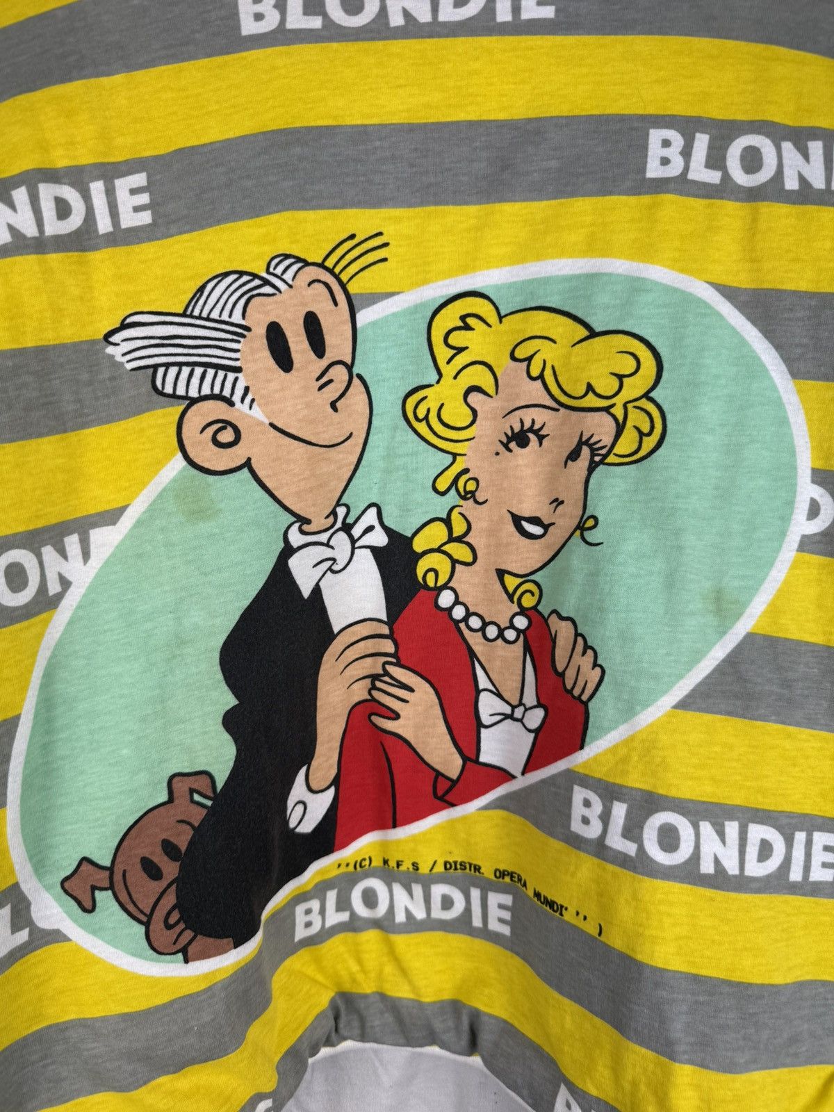 Vintage VTG Blondie Comic Strip Dagwood Daisy Sweatshirt Pullover Size XL / US 12-14 / IT 48-50 - 8 Thumbnail