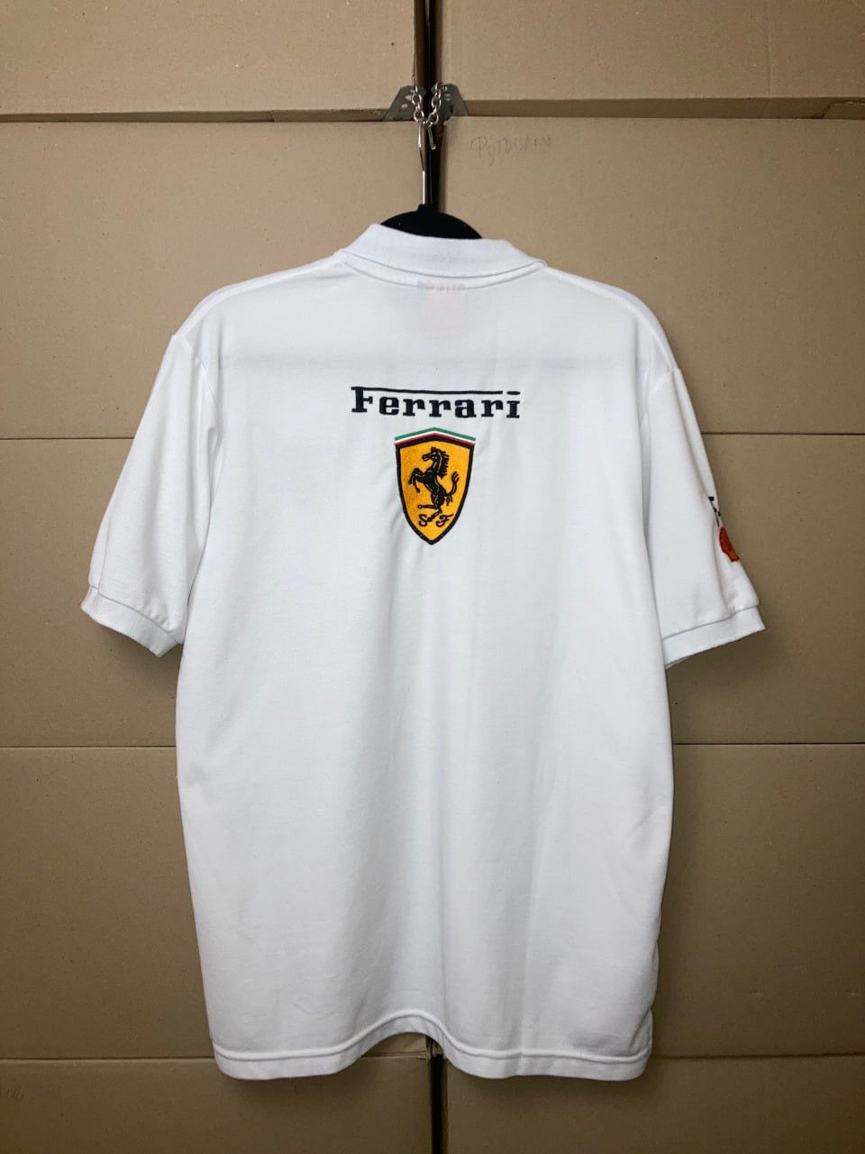 Ferrari VINTAGE SHELL HELIX FERRARI POLO SHIRT RACING FORMULA 1 Y2K Size US XL / EU 56 / 4 - 2 Thumbnail