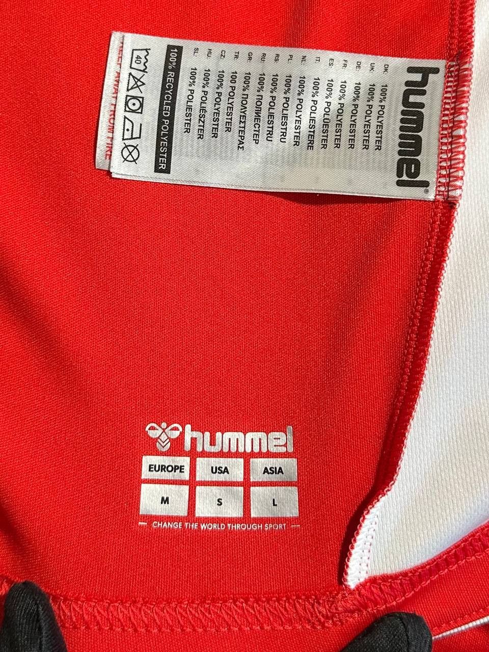 Hummel Fleetwood Town 2021 2022 Home Hummel Football Jersey Shirt Size US M / EU 48-50 / 2 - 9 Thumbnail