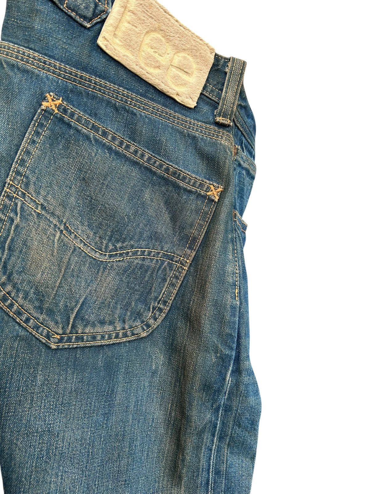 Kapital Vintage Buckle Back Lee Cowboy Selvedge Denim Jeans Size US 32 / EU 48 - 13 Thumbnail
