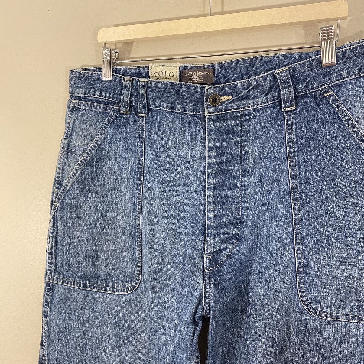 Vintage Vintage Polo Ralph Lauren Dungaree Work Pants Rare Size US 36 / EU 52 - 4 Thumbnail