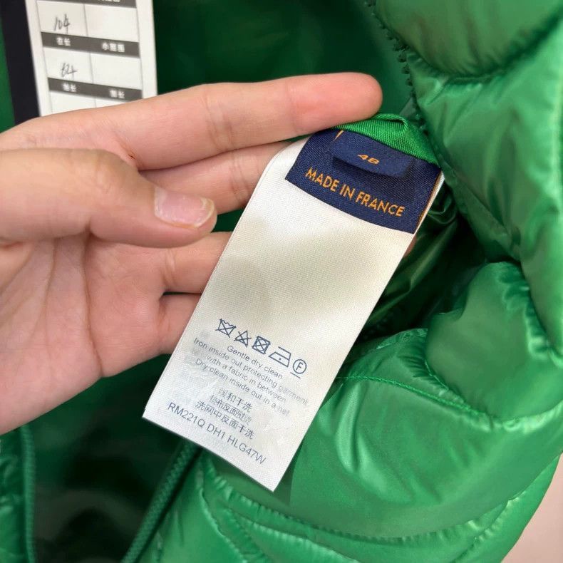 Louis Vuitton Green Padded Vest-2506