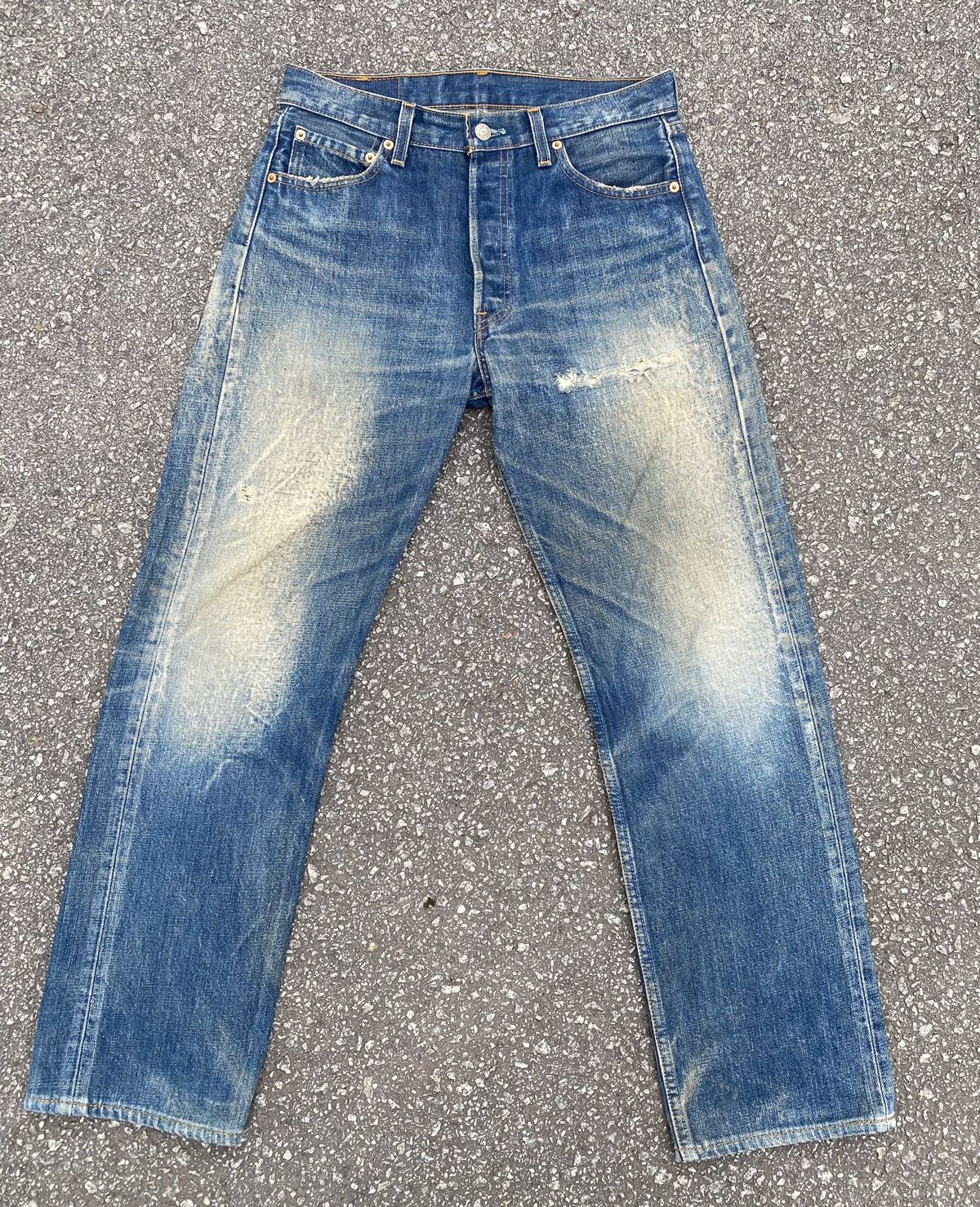 Distressed Denim × Levi