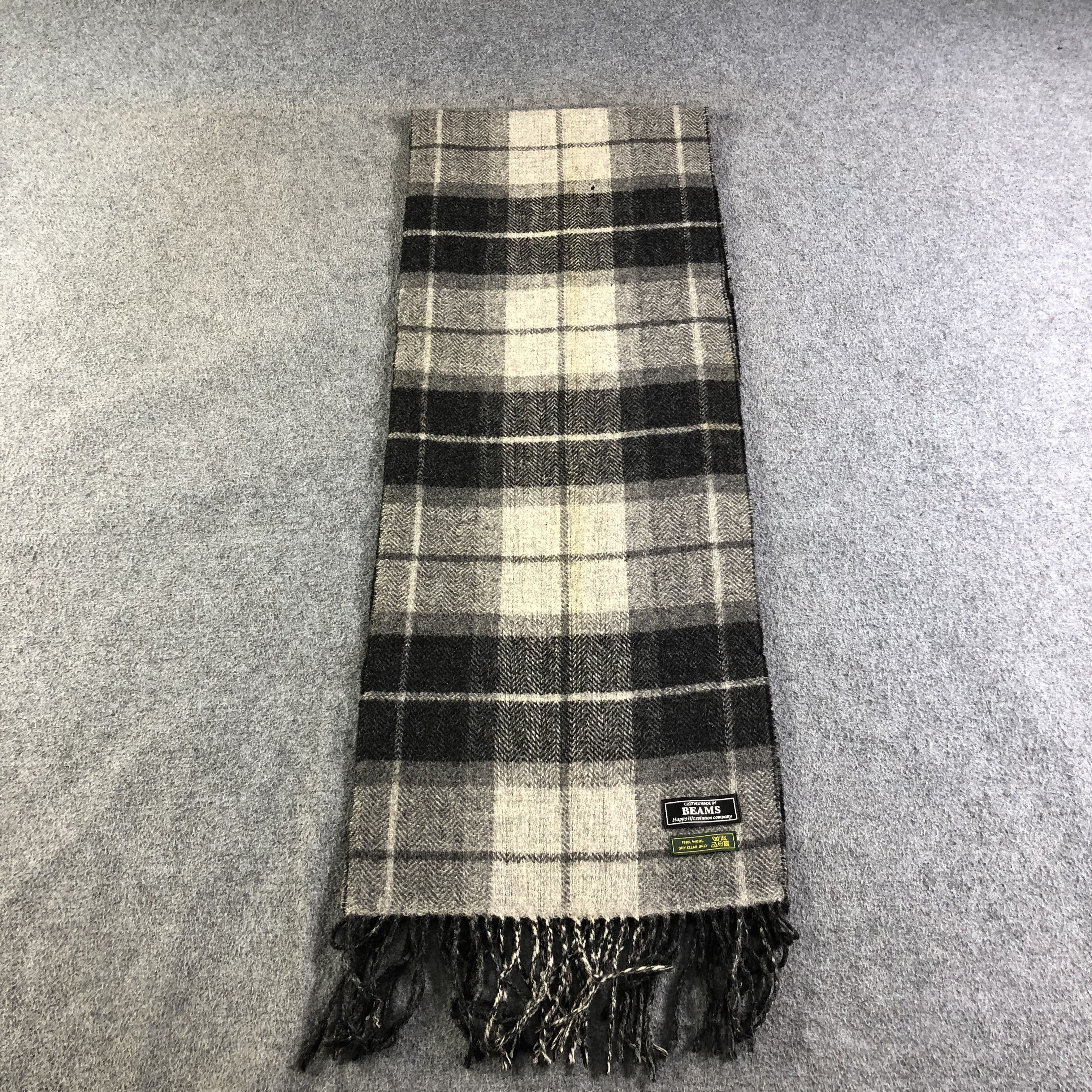 Beams Plus Beams Wool Scarf Muffler V1979 Size ONE SIZE - 1 Thumbnail