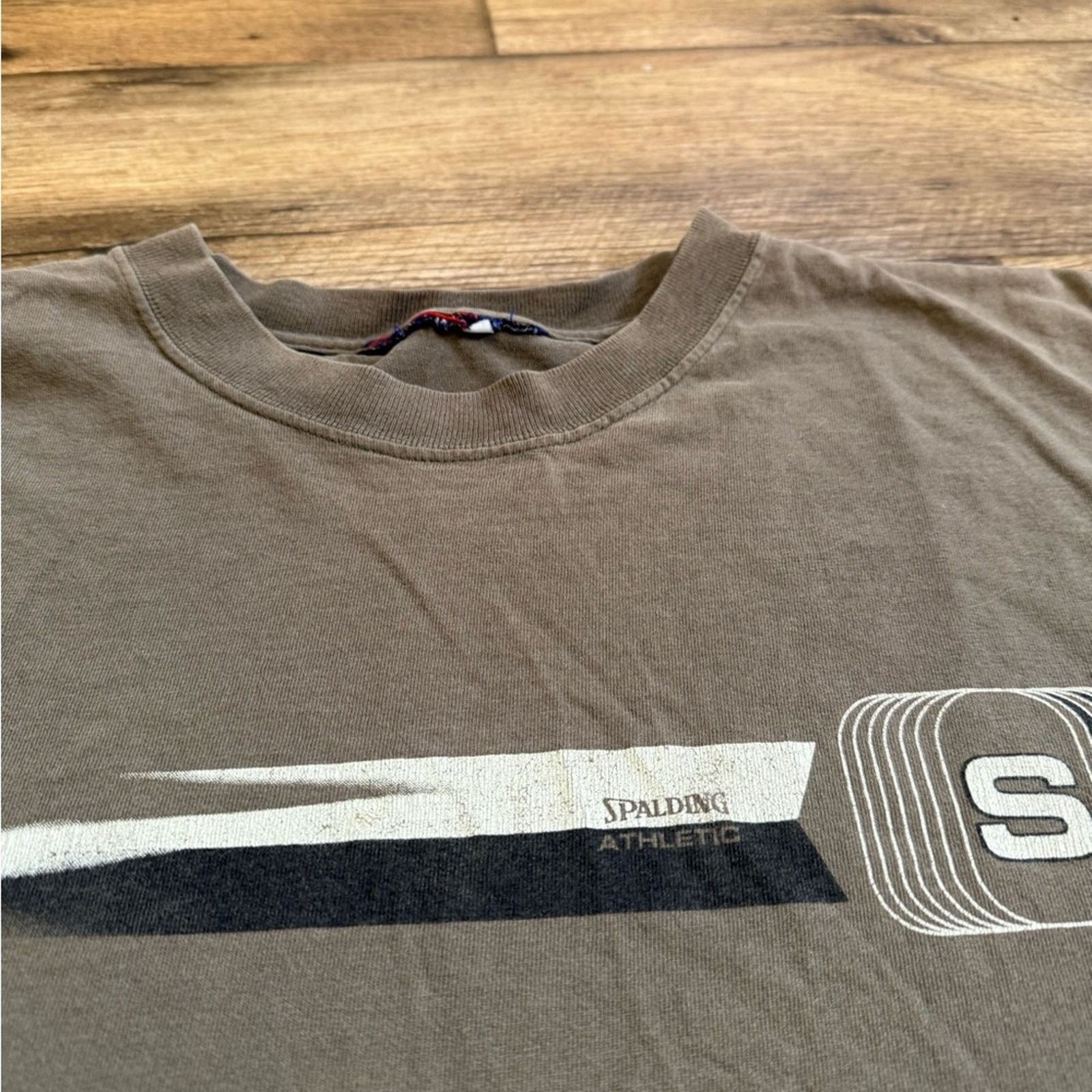 Spalding Vintage Spalding Athletic Oversized Muscle Tank Size US XL / EU 56 / 4 - 5 Thumbnail