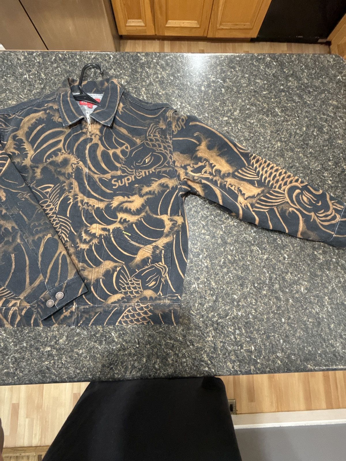 Supreme Supreme Waves Work Jacket Size US S / EU 44-46 / 1 - 2 Thumbnail