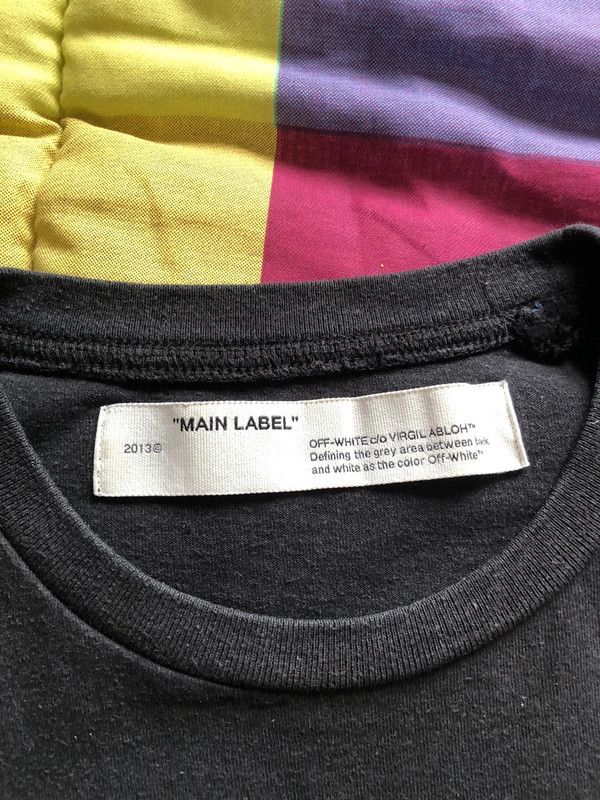 Off-White Off-White AW19 Halftone T-Shirt Oversized Size US L / EU 52-54 / 3 - 4 Thumbnail