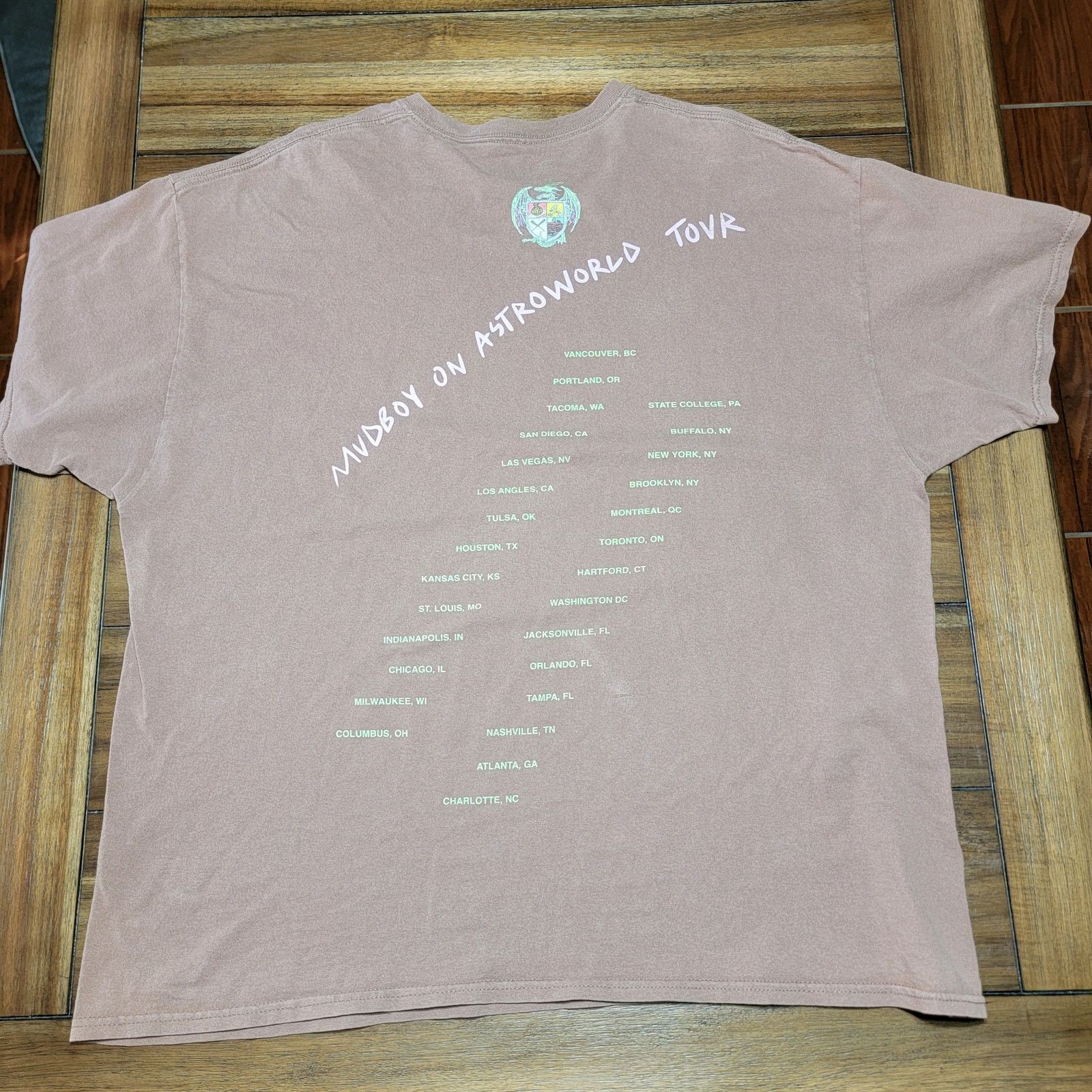 Other Travis Scott x Sheck Wes MudBoy Astroworld Tour Tee - 2XL Size US XXL / EU 58 / 5 - 3 Thumbnail