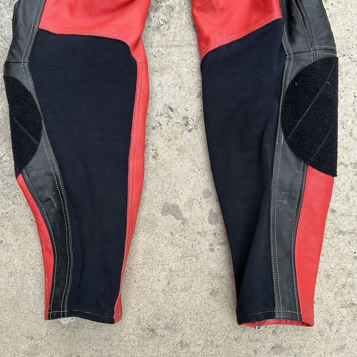 Leather × Vintage Vintage Moto Leather Pants Size 50 Y2K Pro Sports USA Size US 34 / EU 50 - 7 Thumbnail