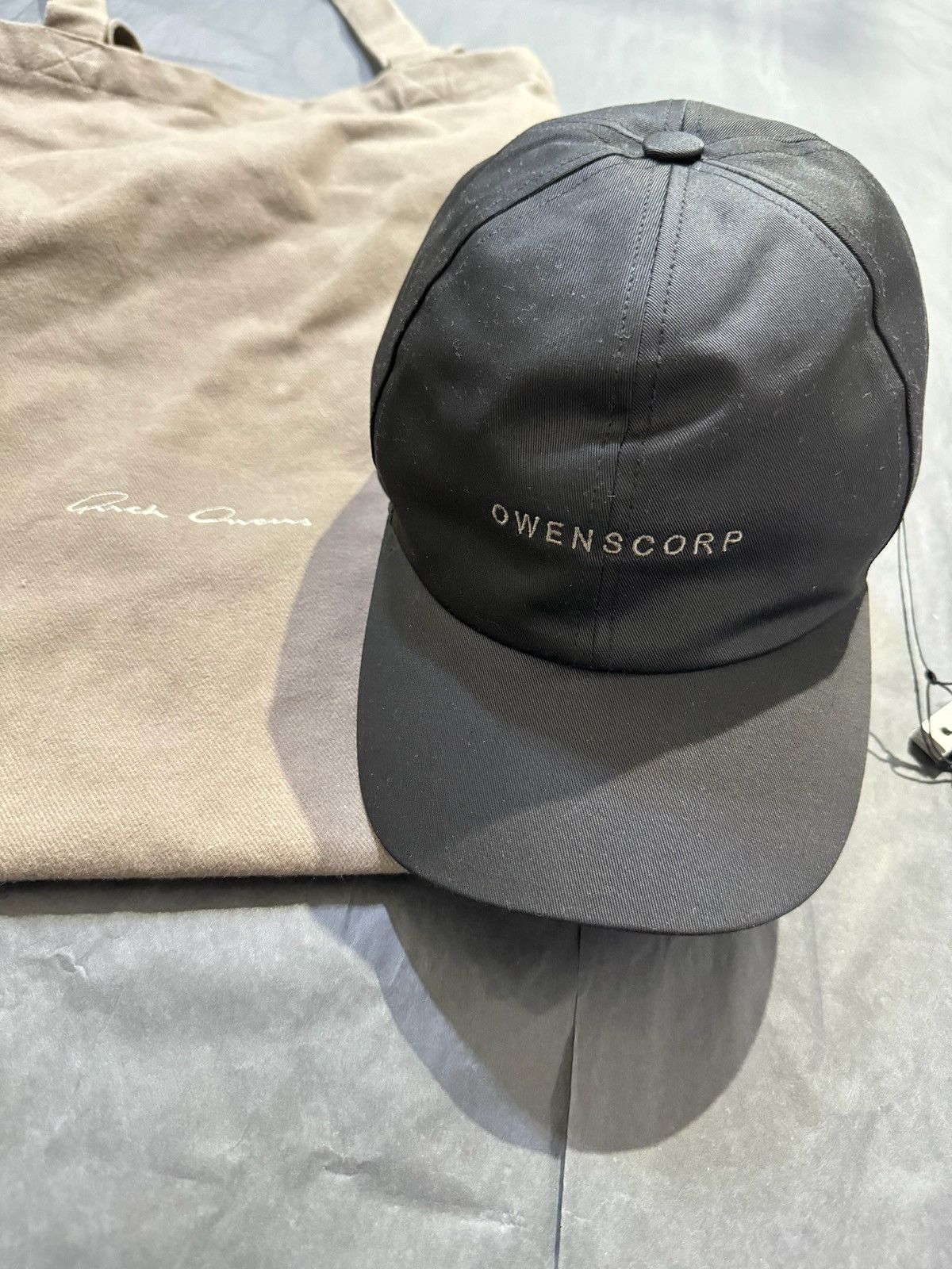 Rick owens owenscorp cap 突っ張り 25SS Hollywood