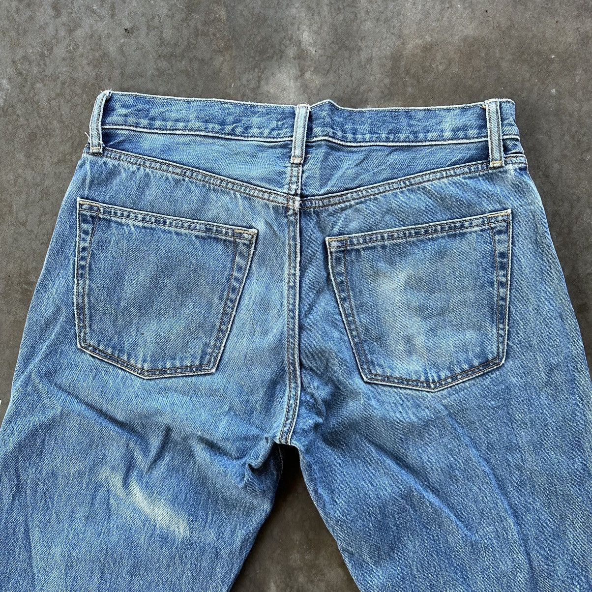 Japanese Brand Vintage Japanese Distressed Faded Denim Jean Pant W34 Size US 34 / EU 50 - 11 Thumbnail
