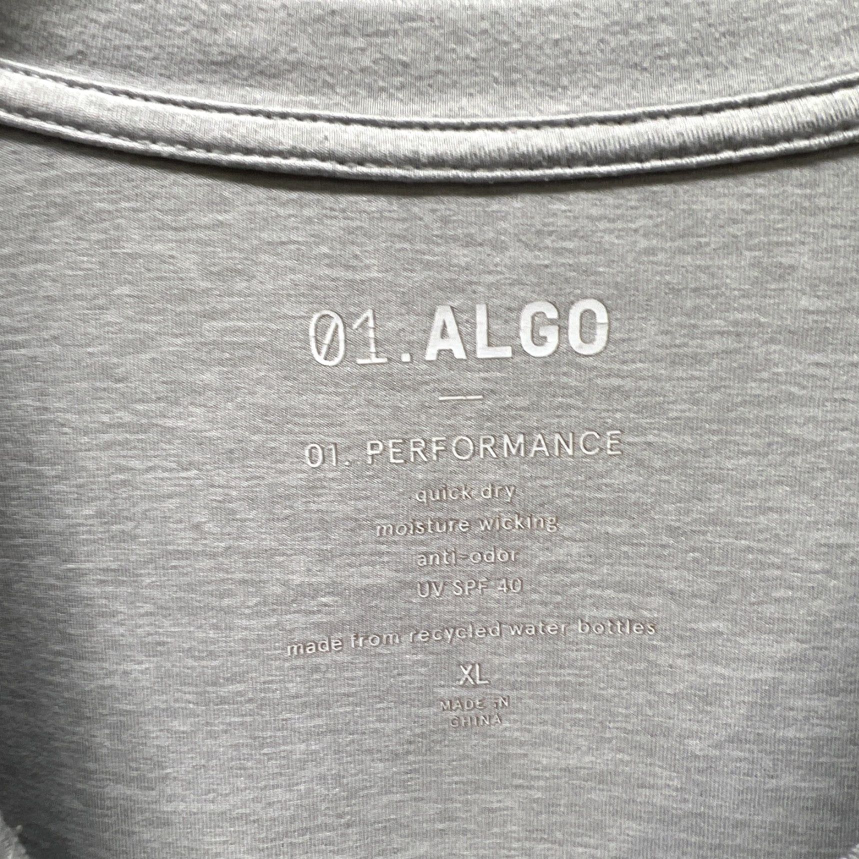 Vintage 01. Algo Gray T-Shirt Mens Size XL Size US XL / EU 56 / 4 - 3 Thumbnail