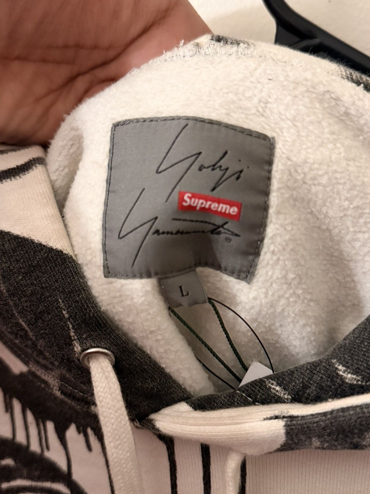 Supreme × Yohji Yamamoto Supreme yohji chito hoodie Size US L / EU 52-54 / 3 - 6 Thumbnail