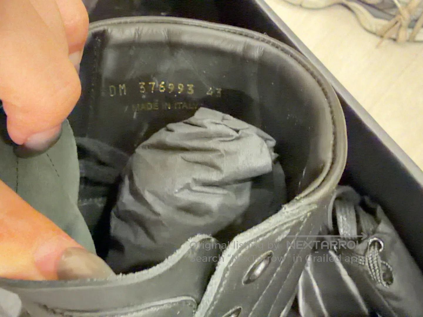 Saint Laurent Paris Saint Laurent Black High-Top Sneakers. Size US 10 / EU 43 - 3 Thumbnail