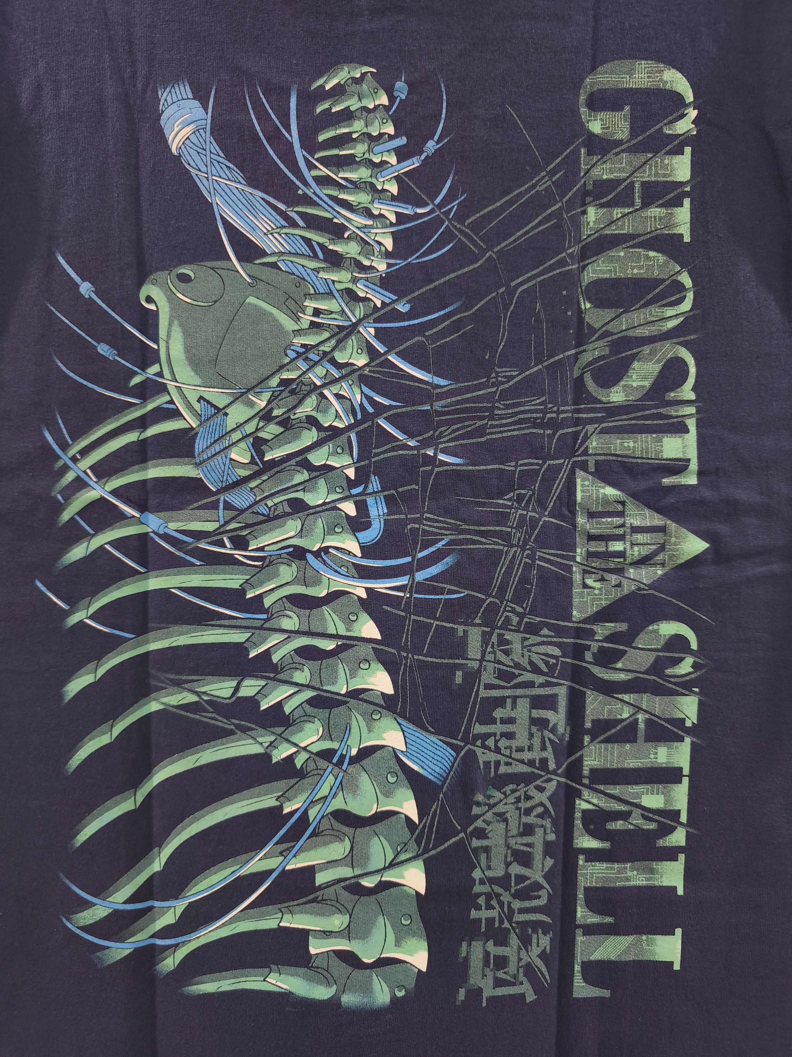 Anime Ghost In The Shell 1995 Navy T-shirt Size US XL / EU 56 / 4 - 10 Thumbnail