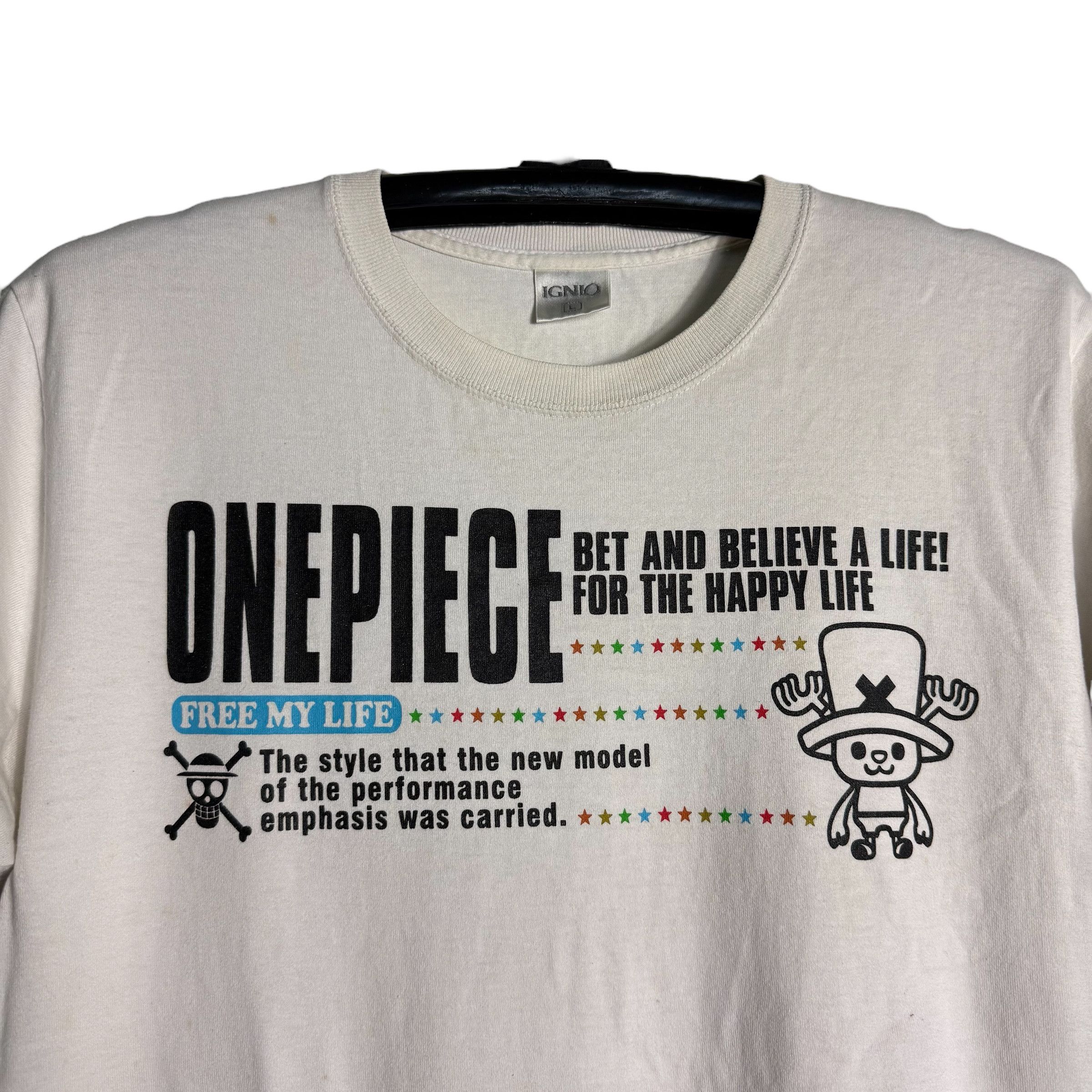 One Piece 🔥RARE🔥Vintage One Piece Japanese Anime T-shirt Size US L / EU 52-54 / 3 - 2 Thumbnail