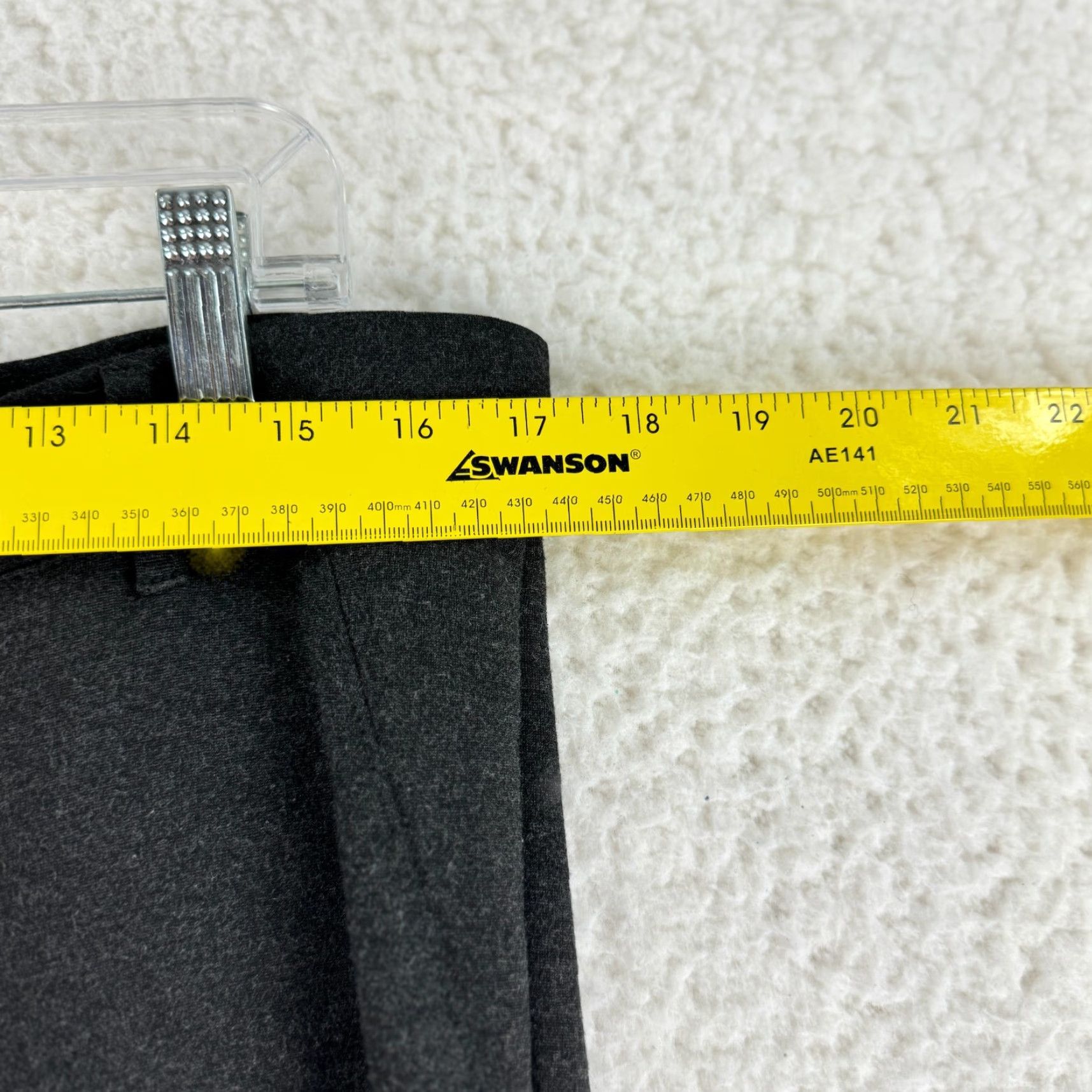 Vintage Betabrand Gray Pull On Straight Leg Pants Womens Stretch Elastic Waist Size XLP Size 40" / US 18 - 4 Thumbnail