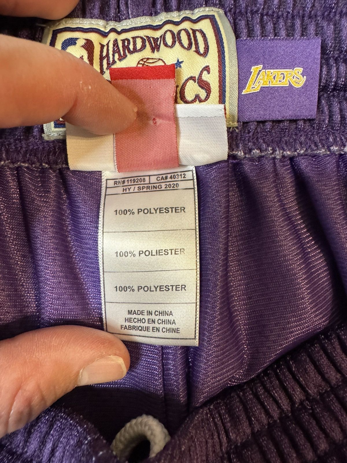 Mitchell & Ness Lakers Shorts Mitchell & Ness L Size US 34 / EU 50 - 4 Thumbnail