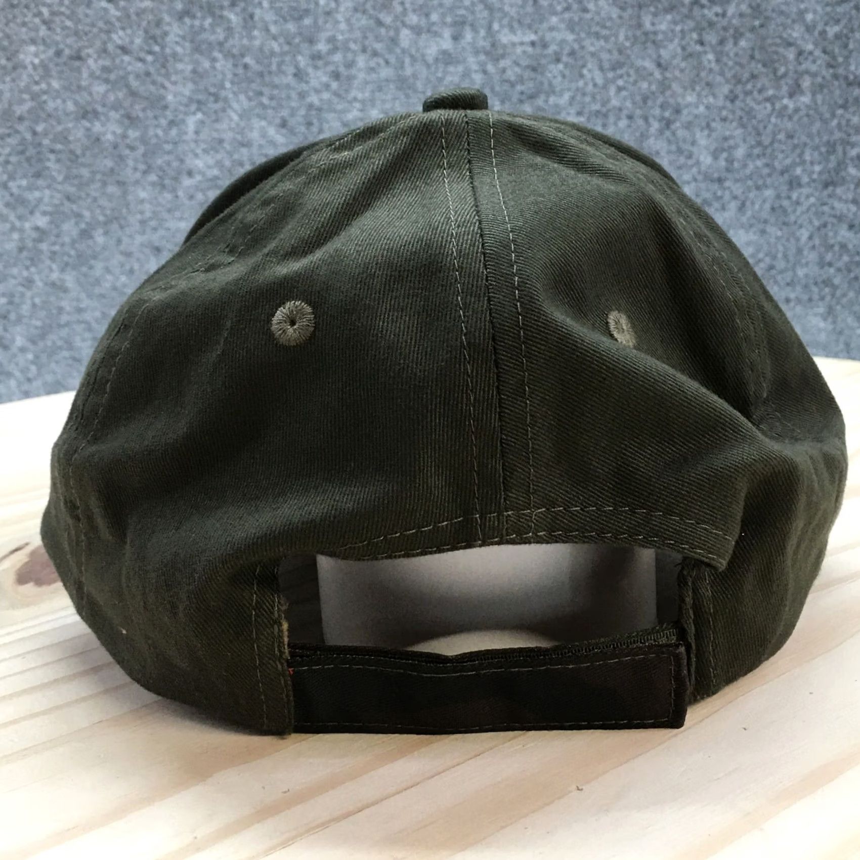 Vintage Bass Baseball Cap Hat Mens OS Green Cotton Adjustable Embroidered K-Products Size ONE SIZE - 6 Thumbnail