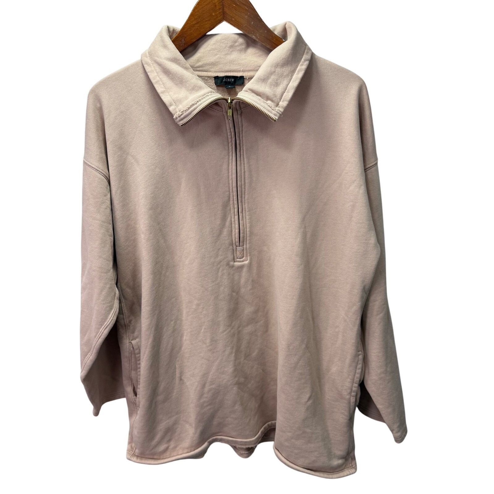 J.Crew J Crew Women's Sweatshirt Pullover sz L Cotton # G709 Size L / US 10 / IT 46 - 5 Thumbnail