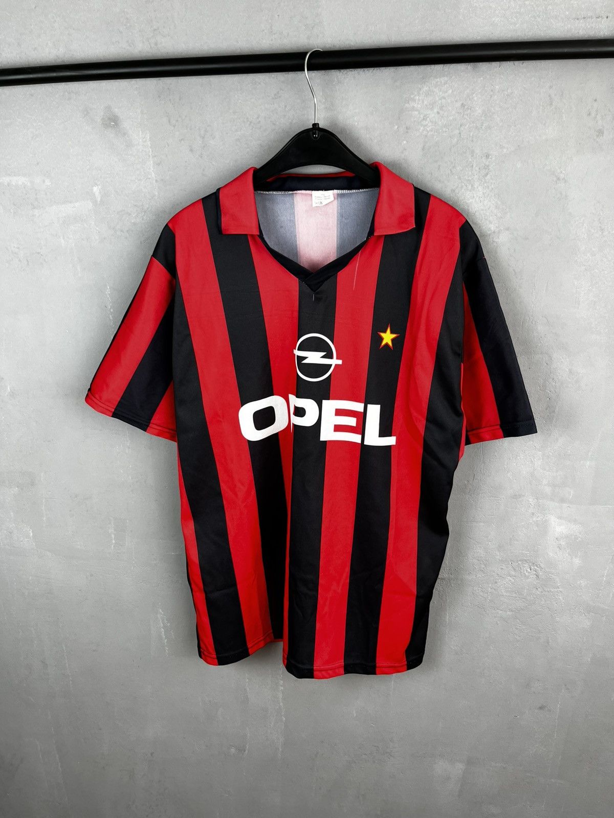 Vintage VINTAGE 90's AC MILAN SOCCER JERSEY Size US XL / EU 56 / 4 - 1 Thumbnail