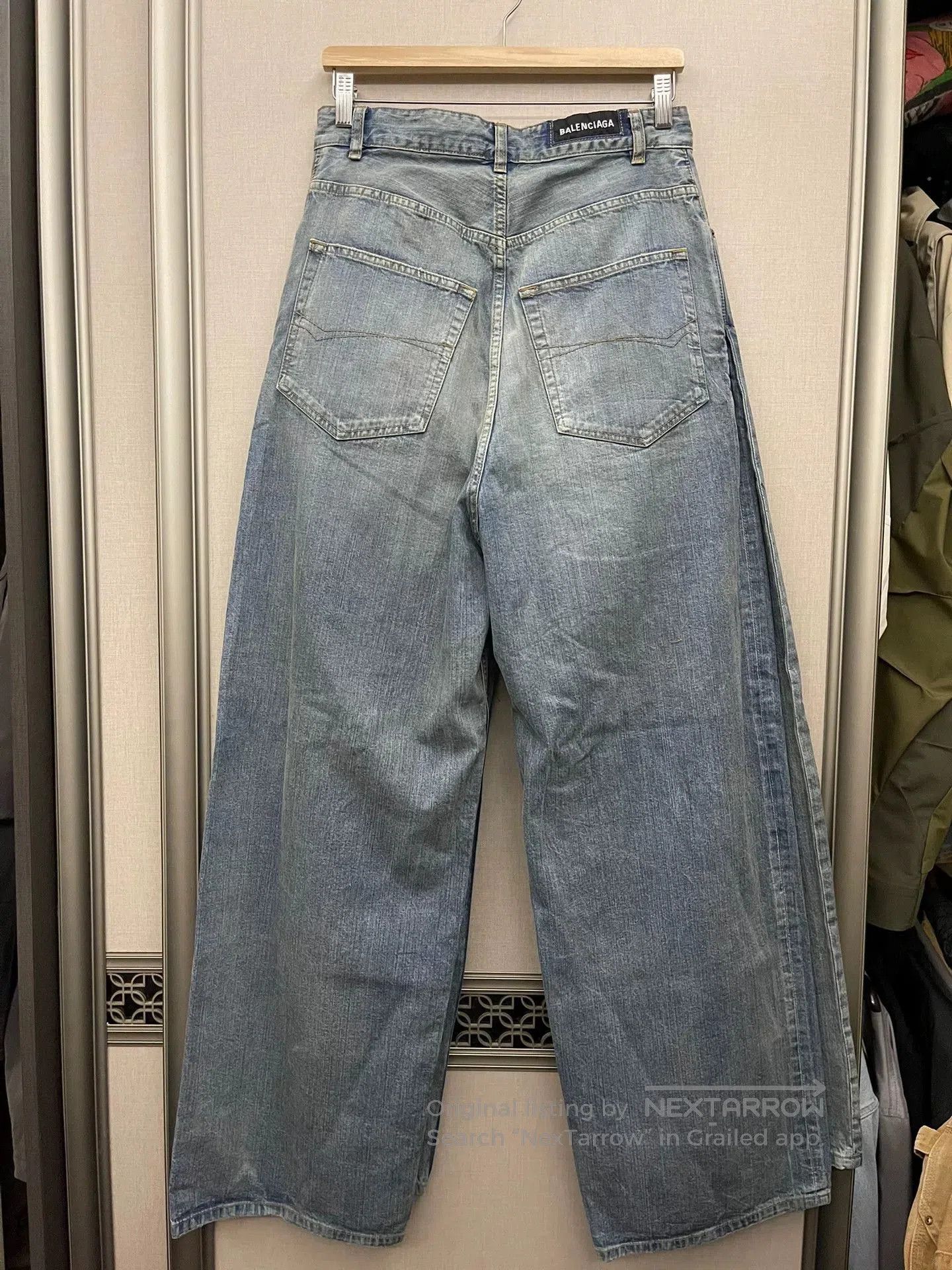 Balenciaga balenciaga baggy wide. Size 22" - 4 Thumbnail