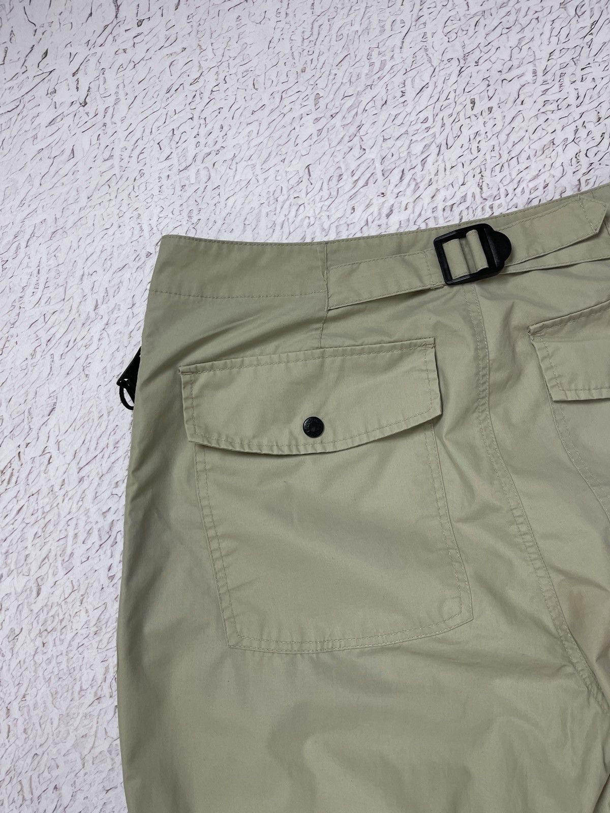 Kangol Kangol vintage utility beige cargo buckle back pants size L Size US 34 / EU 50 - 14 Thumbnail