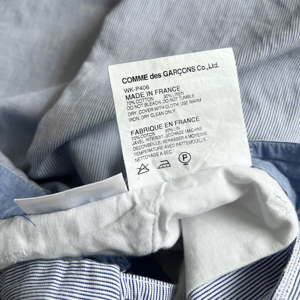 Comme des Garcons × Comme des Garcons Homme × Junya Watanabe COMME des GARÇONS STRIPE SHORTS Size US 35 - 14 Thumbnail