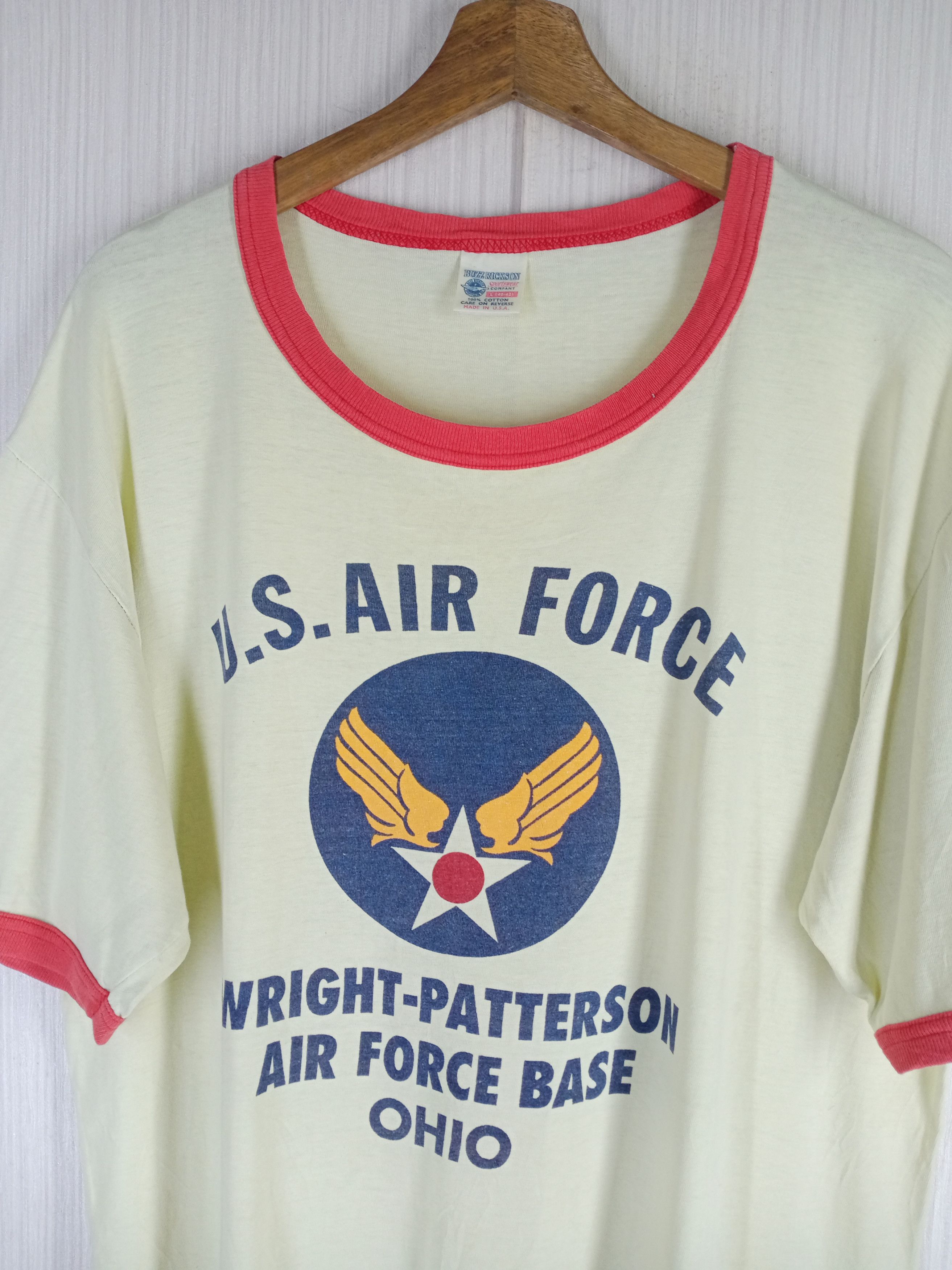 Buzz Rickson's Rare Vintage Buzz Rickson's U.S Air Force Tshirt Size US L / EU 52-54 / 3 - 2 Thumbnail