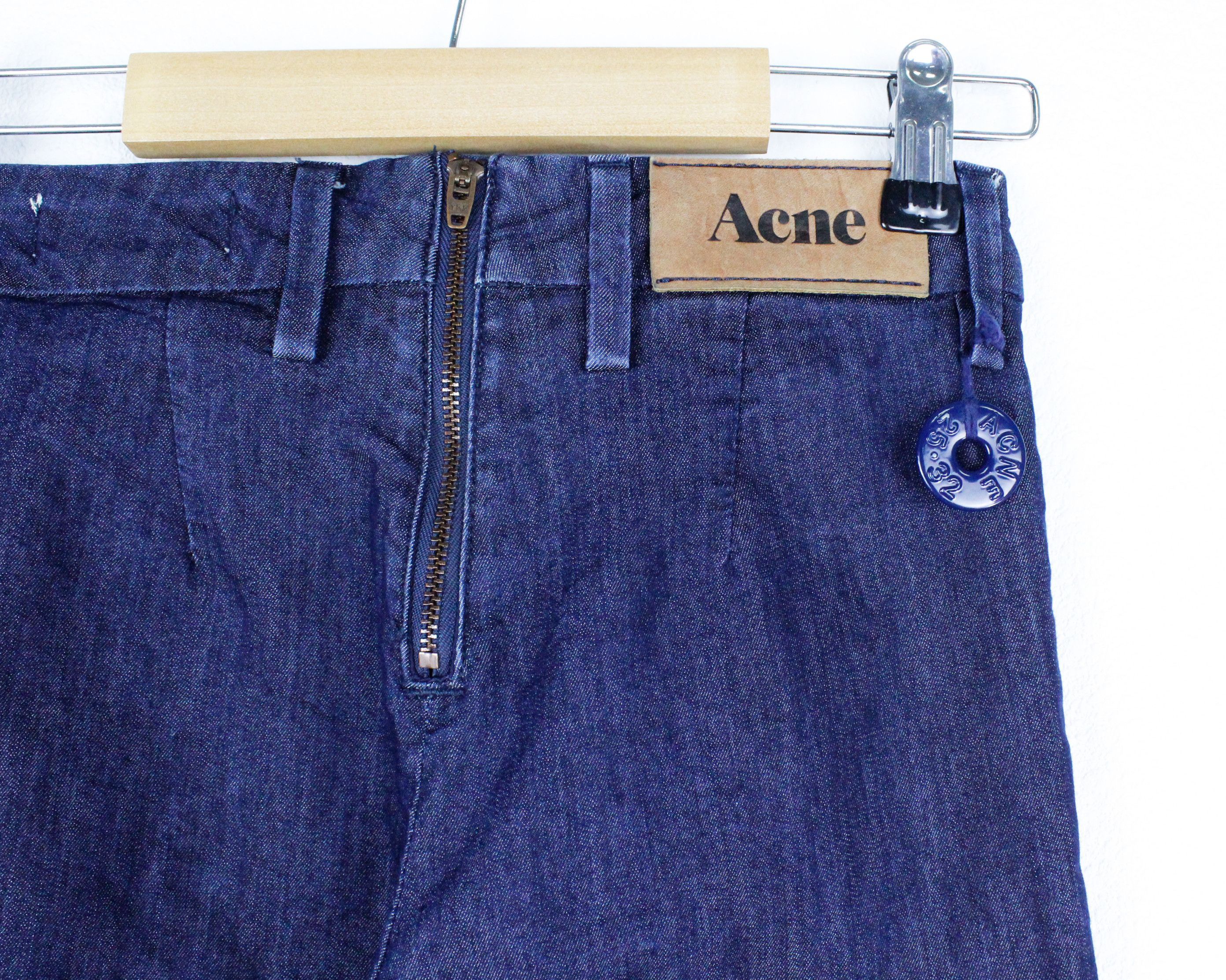 Acne Studios × Vintage Acne Jeans Skin Thin Back Zip Pants Trousers 25 x 32 Size 25" / US 0 / IT 36 - 5 Thumbnail