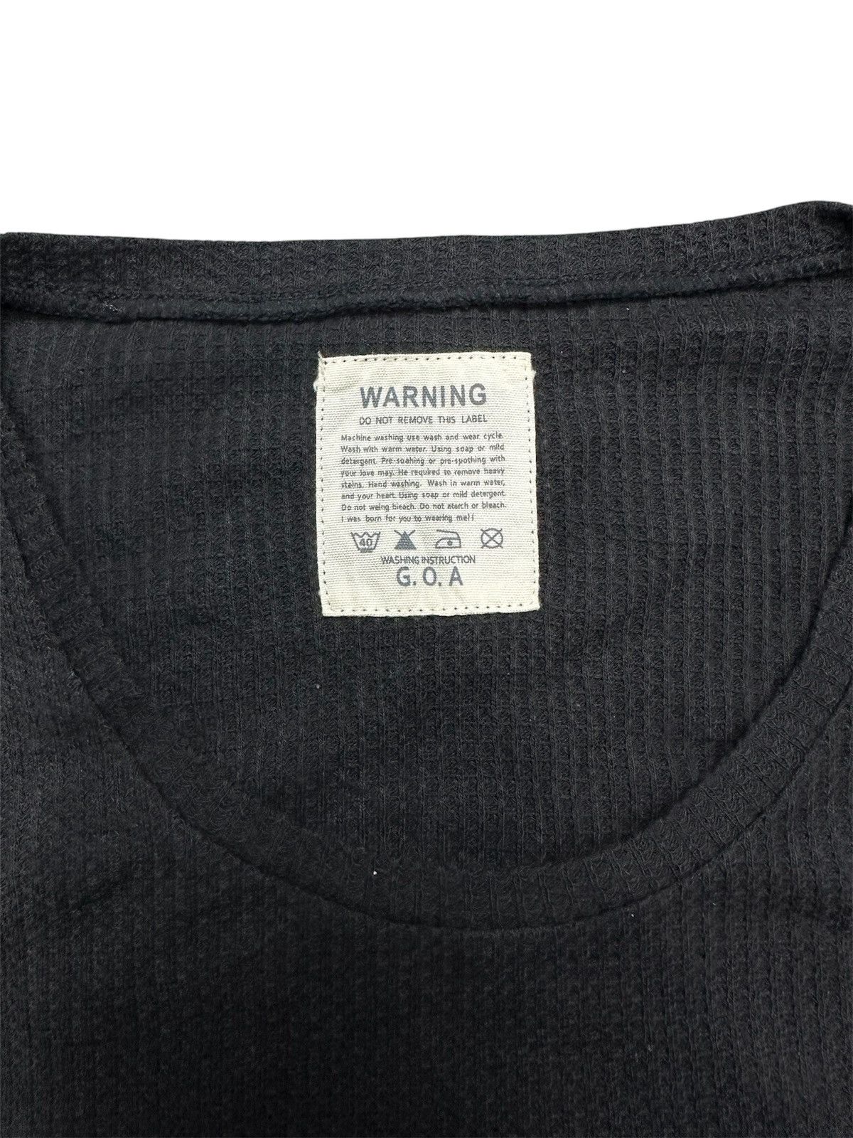 GOA 2000s G.O.A - GOA KNIT LE GRANDE BLEAU THERMAL STYLE Size US S / EU 44-46 / 1 - 6 Thumbnail