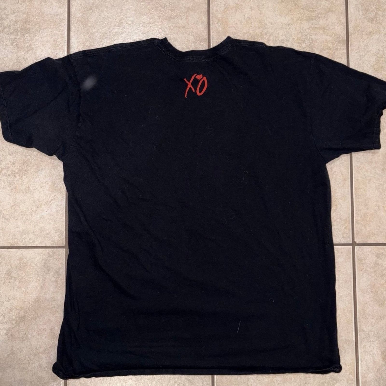 The Weeknd Weekend star boy XL tour promo shirt 2017 Size US XL / EU 56 / 4 - 4 Thumbnail