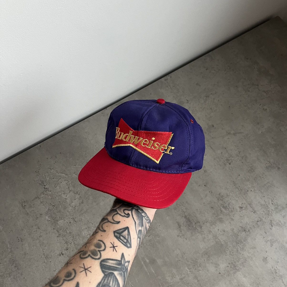 Vintage Vintage Budweiser Made in USA Cap Size ONE SIZE - 2 Thumbnail